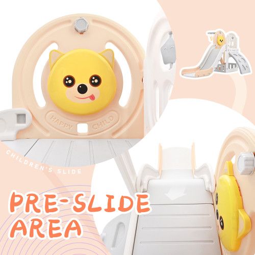 Designer × Homemade Toddler Climber and Slide Set 4 in 1, Kids Playground Climbe Size US L / EU 52-54 / 3 - 5 Thumbnail