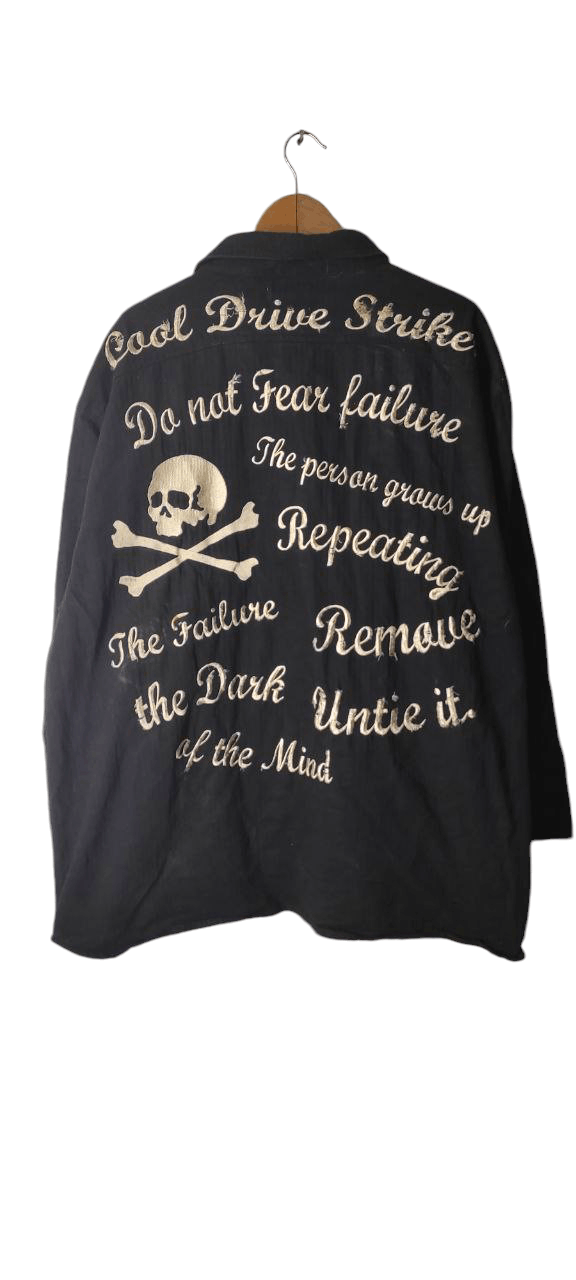 Other VINTAGE PUNK AND BONES SKULL JACKET Size US XXL / EU 58 / 5 - 1 Thumbnail