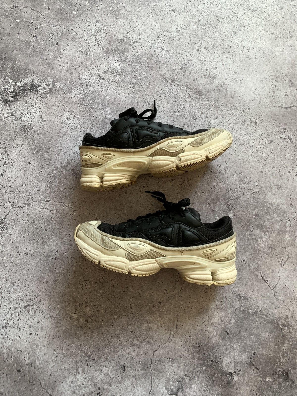 Adidas × Raf Simons 🔥ADIDAS X RAF SIMONS OZWEEGO DRIP SNEAKERS Size US 9.5 / EU 42-43 - 1 Thumbnail