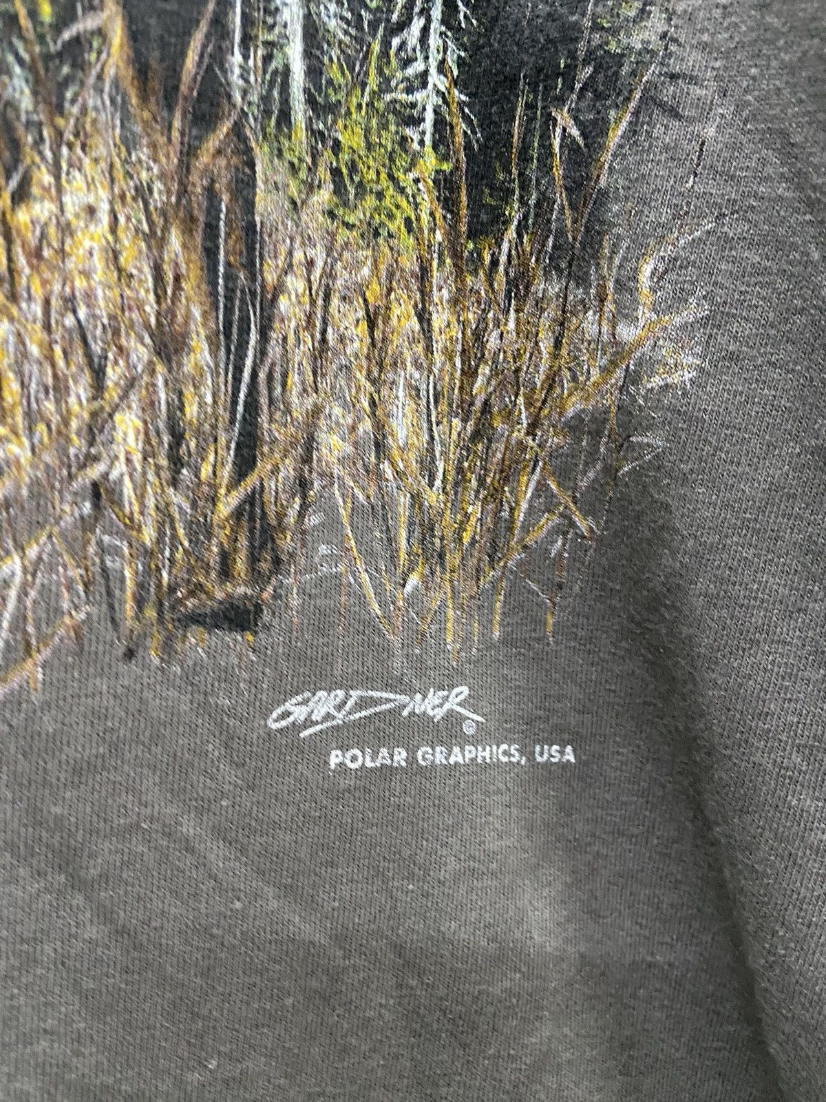 Habitat GARDNER BUCK STAG DEER BY POLAR GRAPHICS TEE SHIRT Size US XL / EU 56 / 4 - 4 Thumbnail