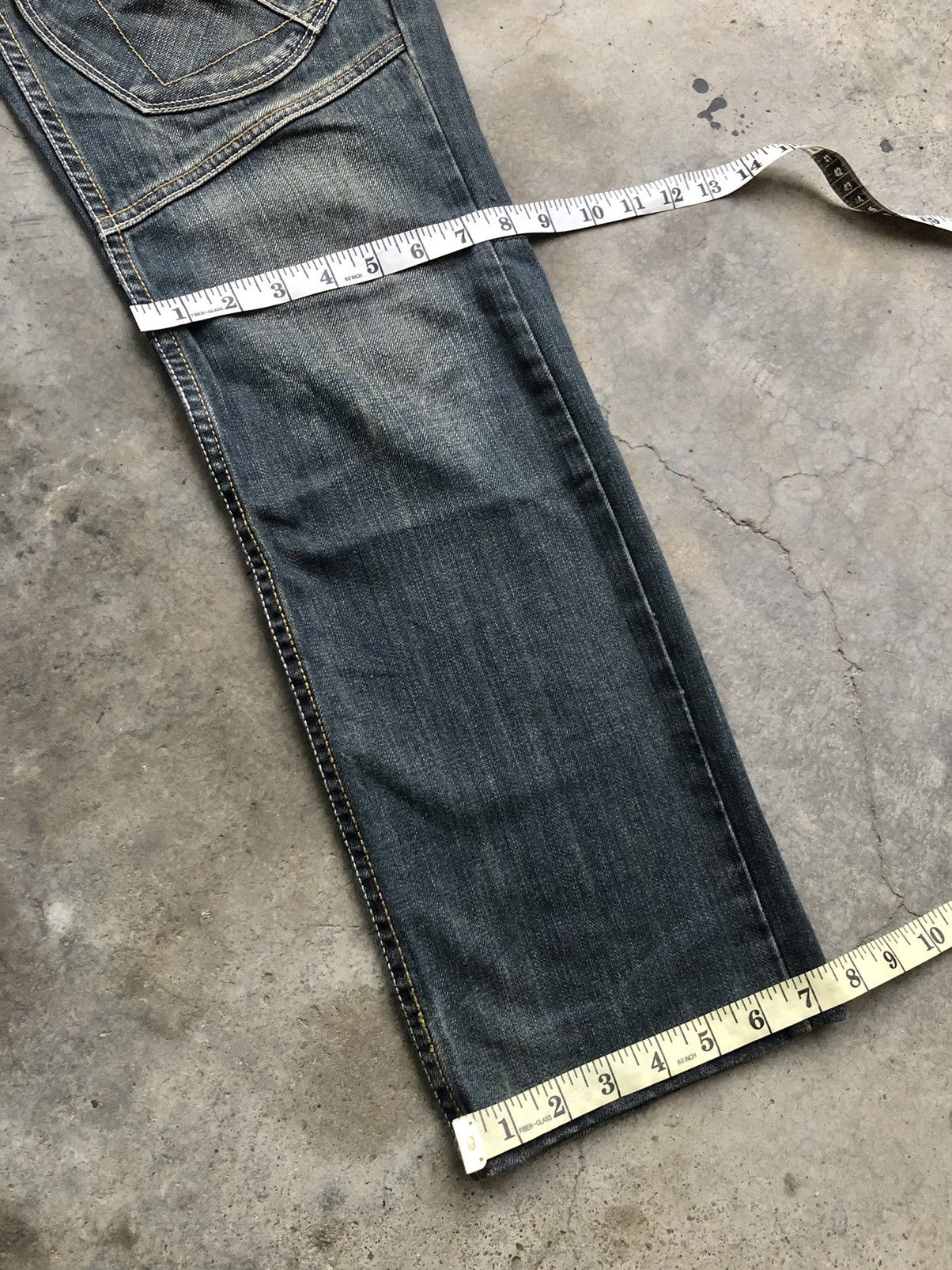 Japanese Brand TACTICAL SIX POCKET DENIM BY IKKA Size US 31 - 7 Thumbnail