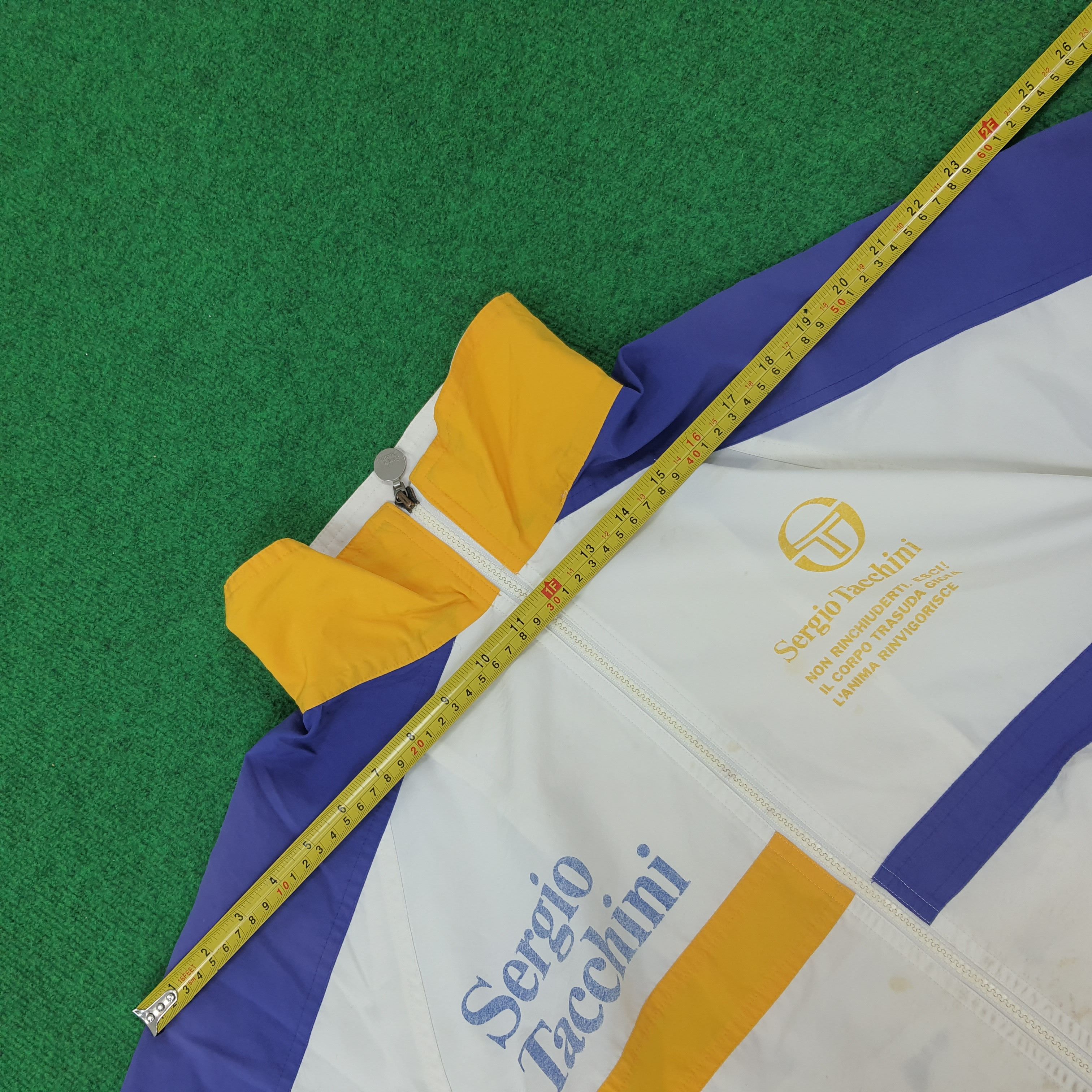 Sergio Tacchini × Vintage Vintage Sergio Tacchini Designer Jacket C221N7 Size US L / EU 52-54 / 3 - 9 Thumbnail