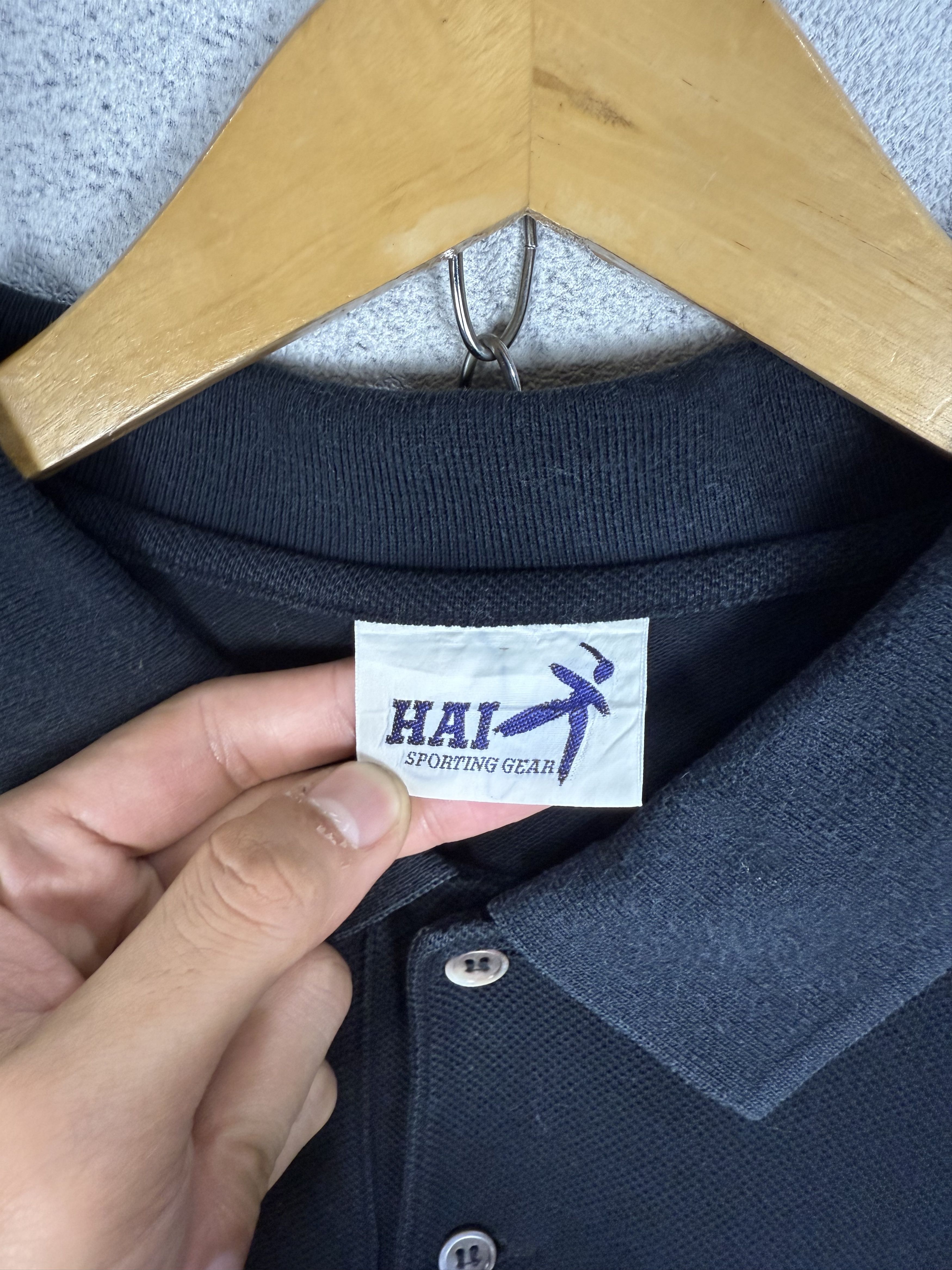 Hai Sporting Gear Vintage Hai Sporting Gear Issey Miyake Longsleeve Polo Shirt Size US M / EU 48-50 / 2 - 4 Thumbnail