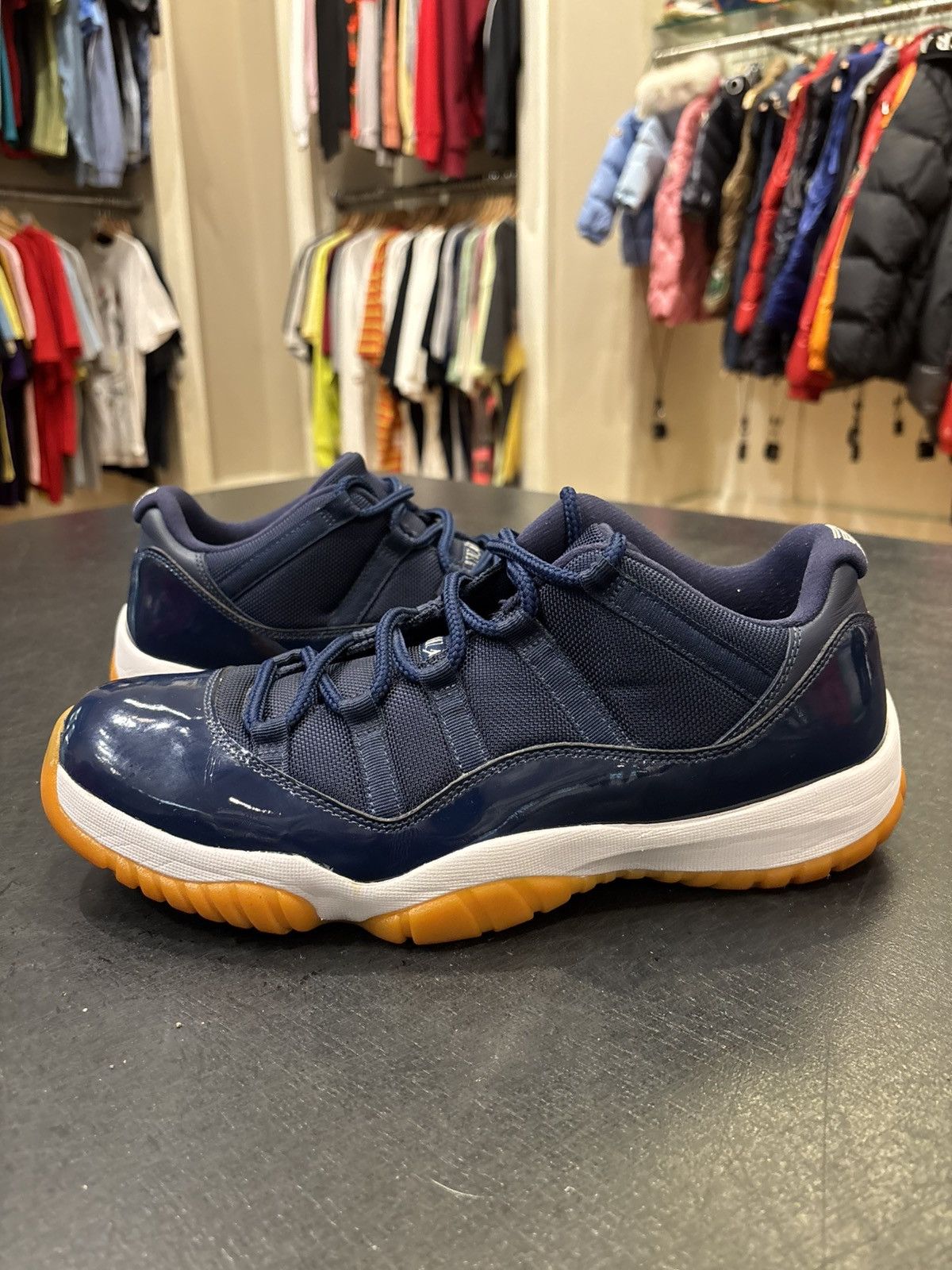 Jordan Brand Jordan 11 Retro Low ‘Midnight Navy’ Size US 12 / EU 45 - 2 Thumbnail