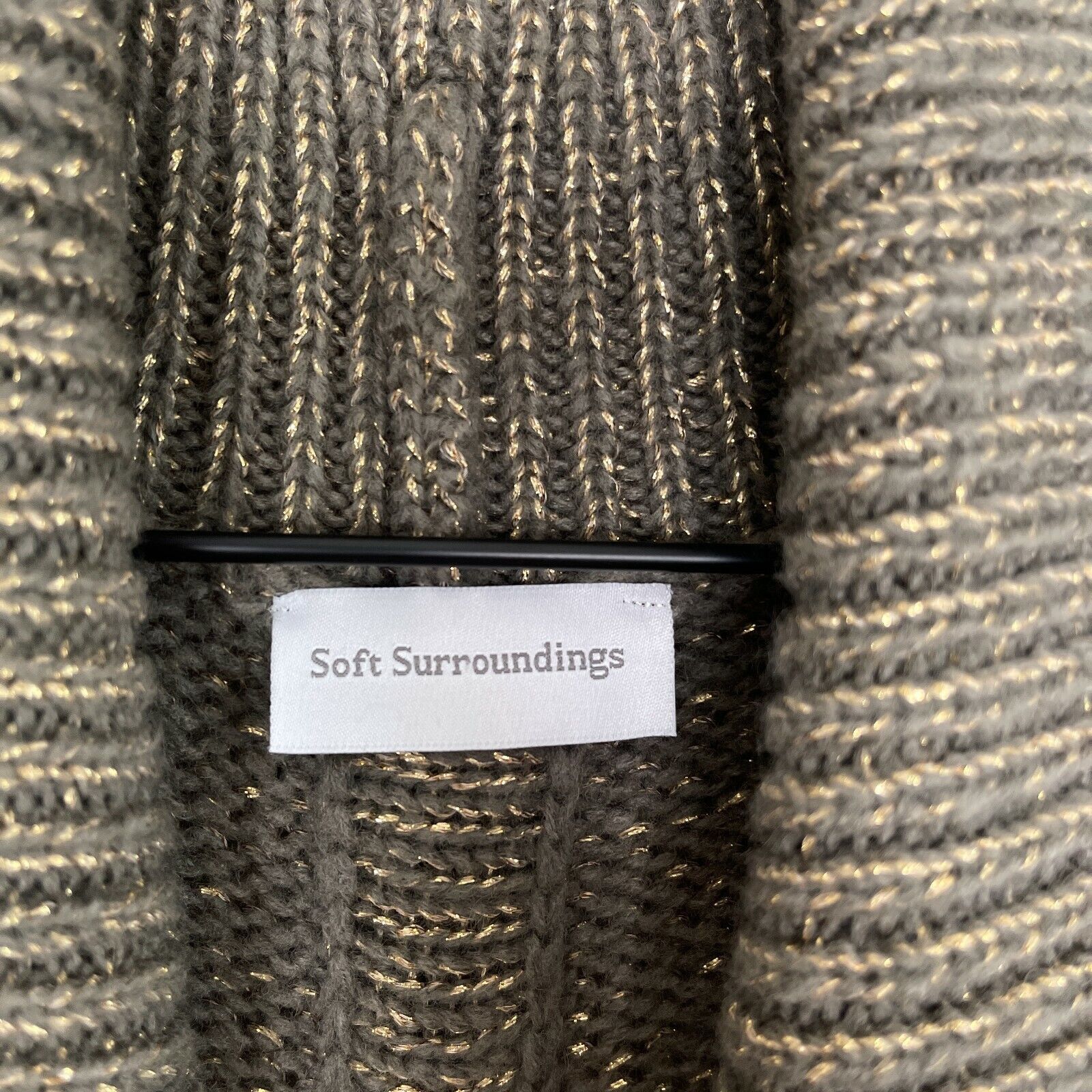 Other Soft Surroundings Wool Sweater Vest Brown Womens XS Size XS / US 0-2 / IT 36-38 - 5 Thumbnail