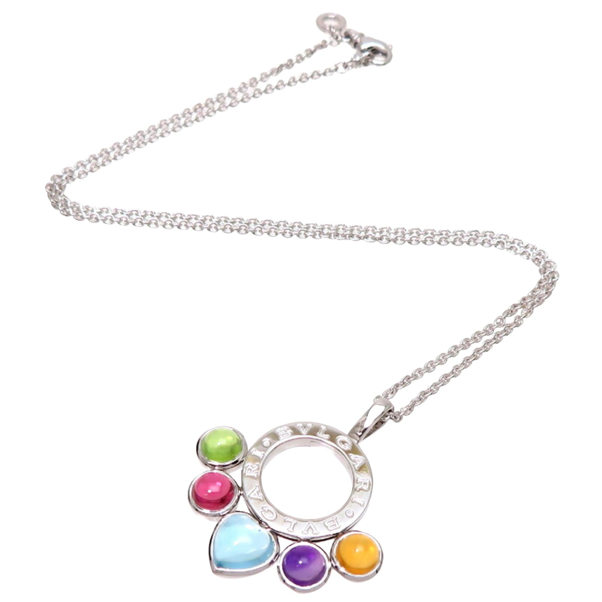 image of Bvlgari Bulgari Allegra Necklace in Silver, Women's