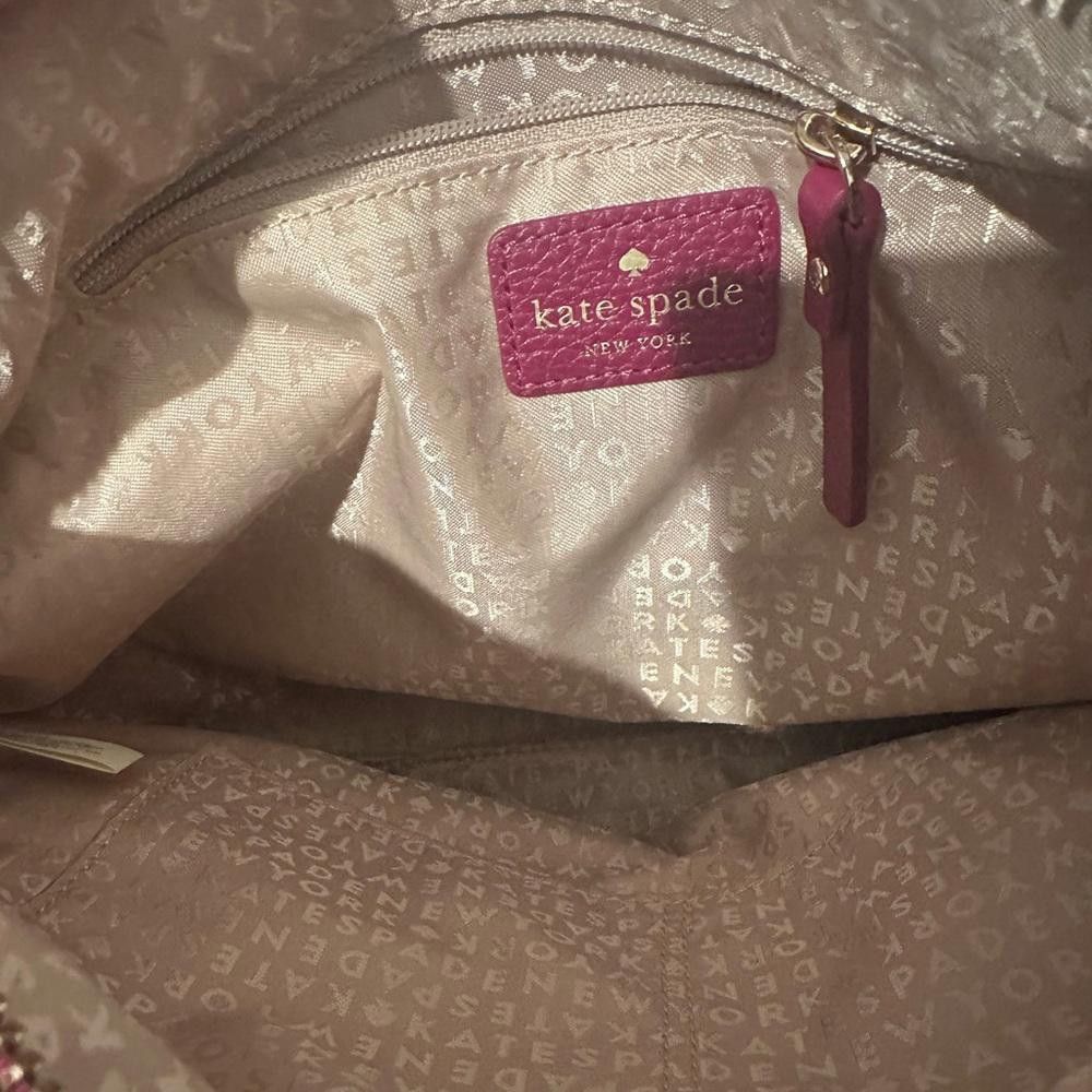 Kate Spade Kate Spade Starla Grant Park Crossbody Shoulder Bag Red Plum Size ONE SIZE - 9 Thumbnail
