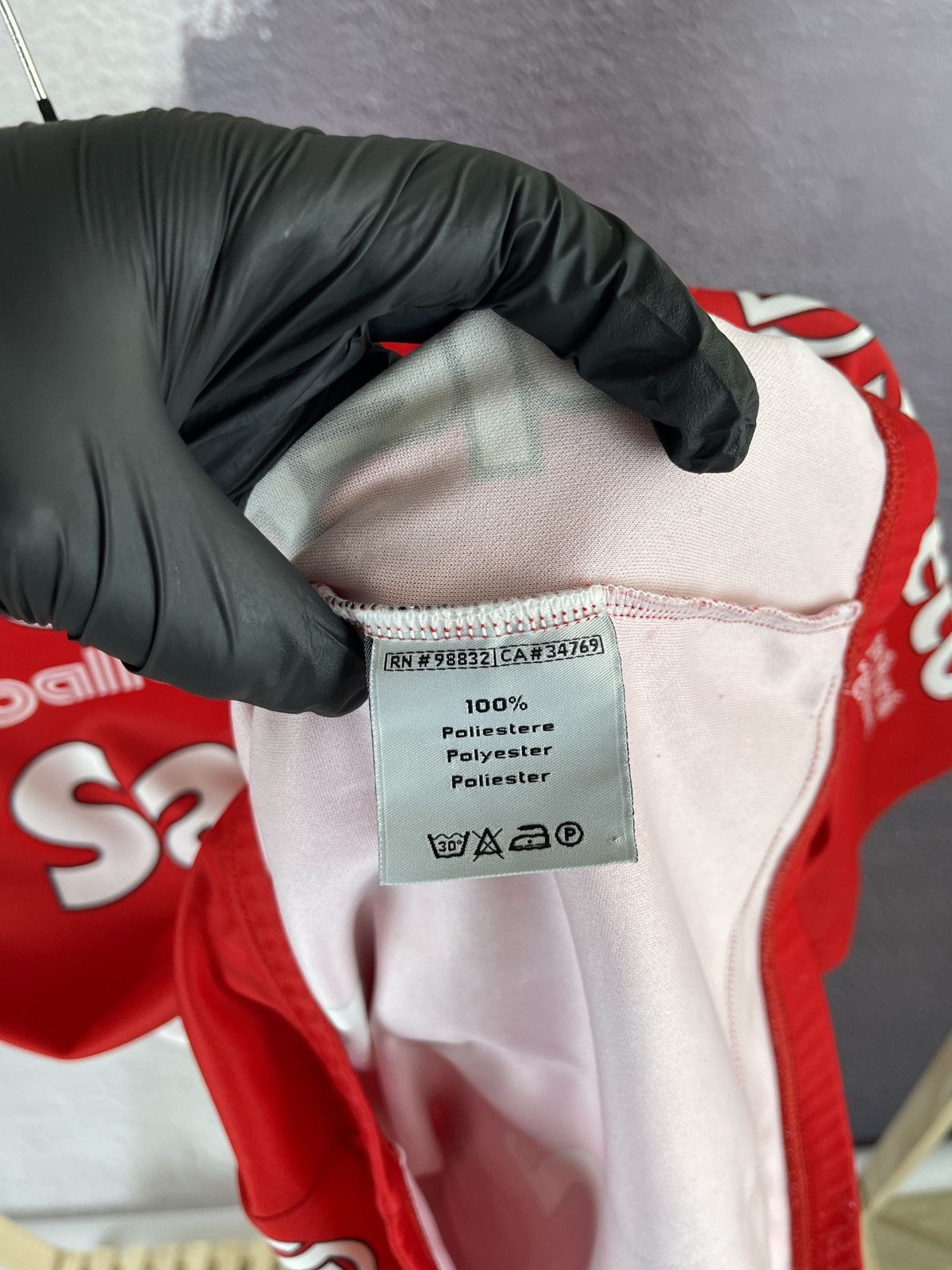 Kappa SAECO CANNONDALE KAPPA CYCLING SHIRT JERSEY MAGLIA TRIKOT Size US XL / EU 56 / 4 - 10 Thumbnail
