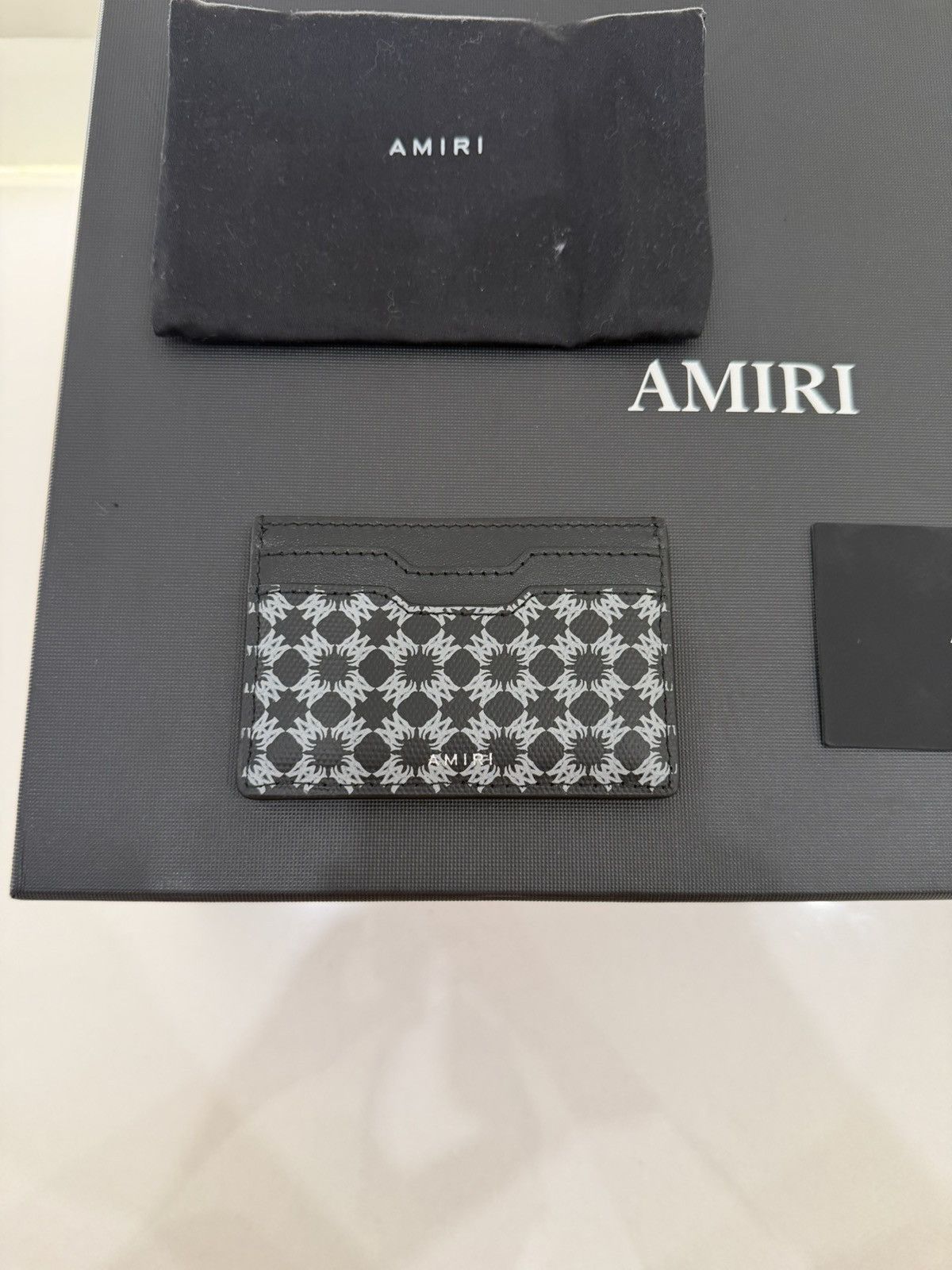 Amiri AMIRI MA Monogram Card Holder Size ONE SIZE - 2 Thumbnail