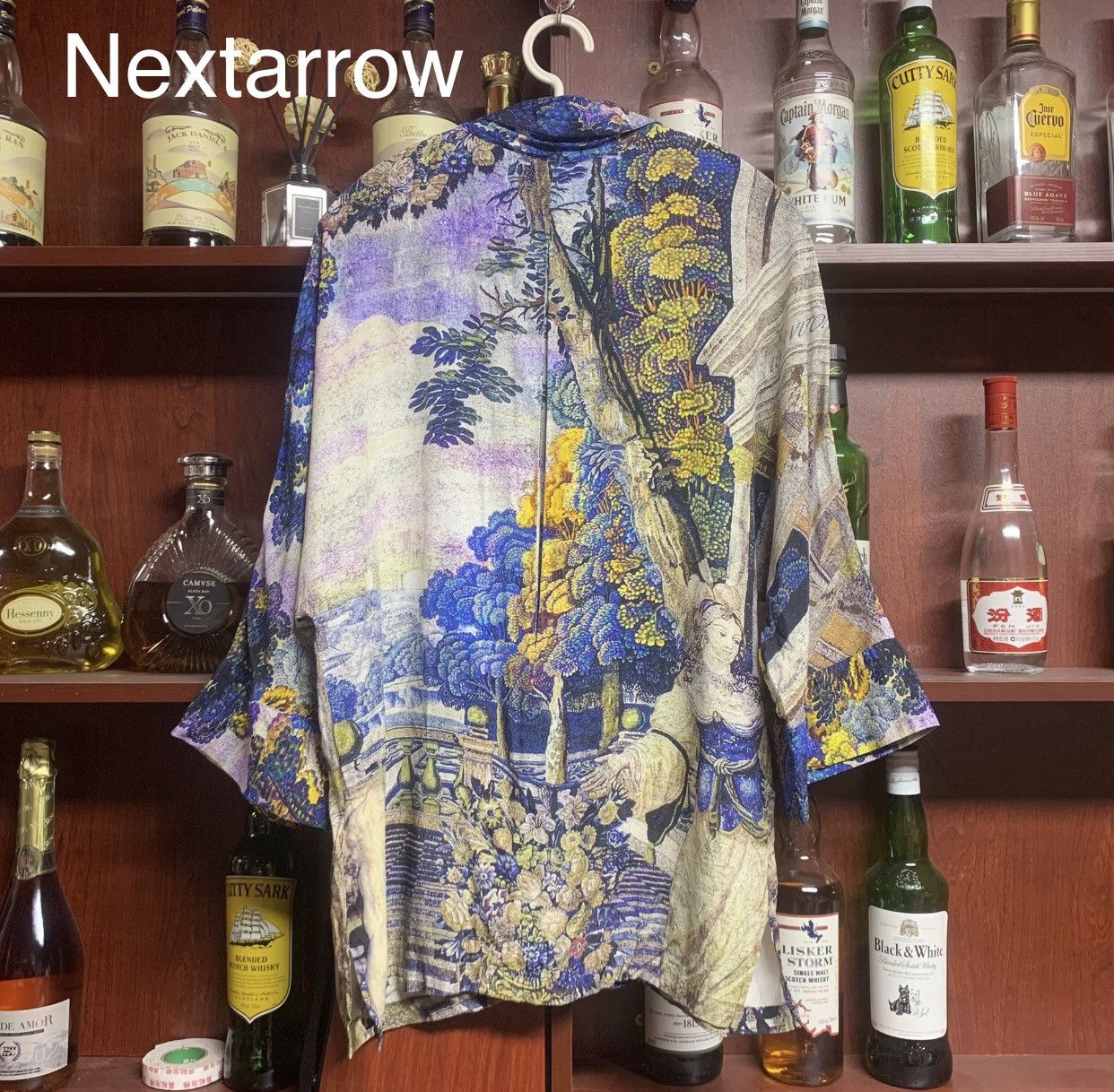 Louis Vuitton LOUIS VUITTON Palace oil painting silk shirt2412-Nextarrow Size US XS / EU 42 / 0 - 2 Thumbnail