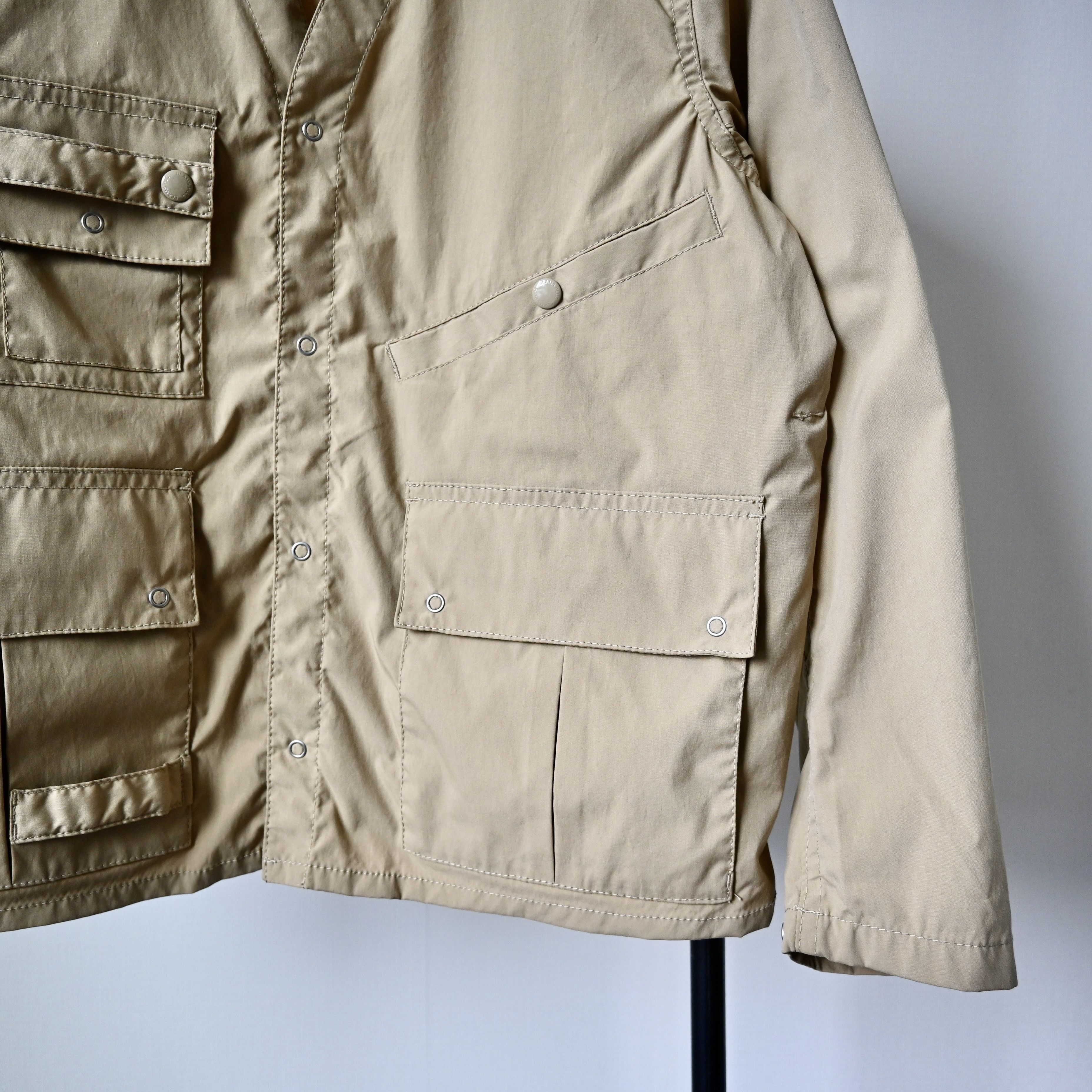Beams Plus BEAMS PLUS x Komatsu Matere multi-pocket fishing jacket, tan Size US M / EU 48-50 / 2 - 7 Thumbnail