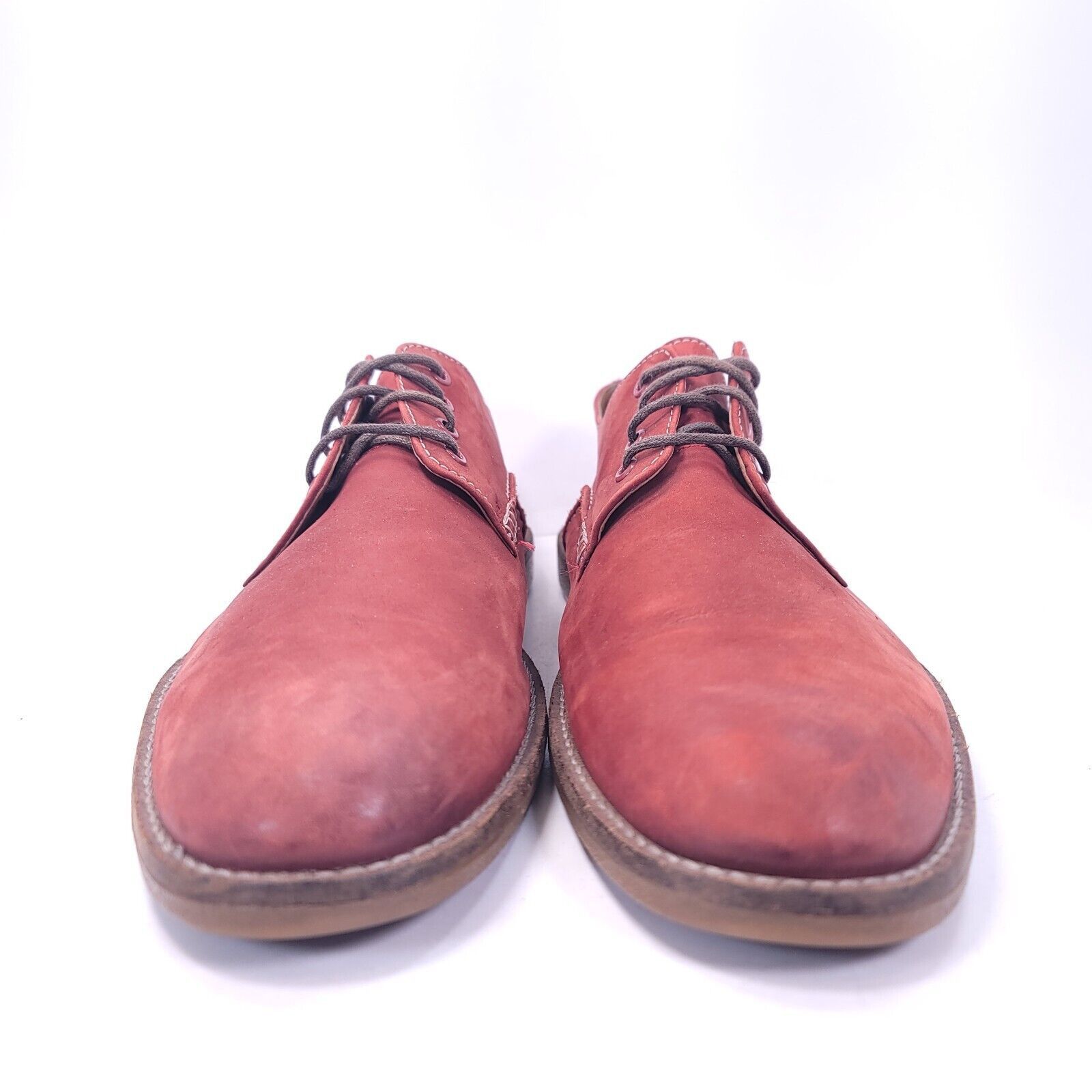 Clarks Clarks Leather Oxford Shoe Mens Size 10.5 26067959 Red Size US 10.5 / EU 43-44 - 2 Thumbnail