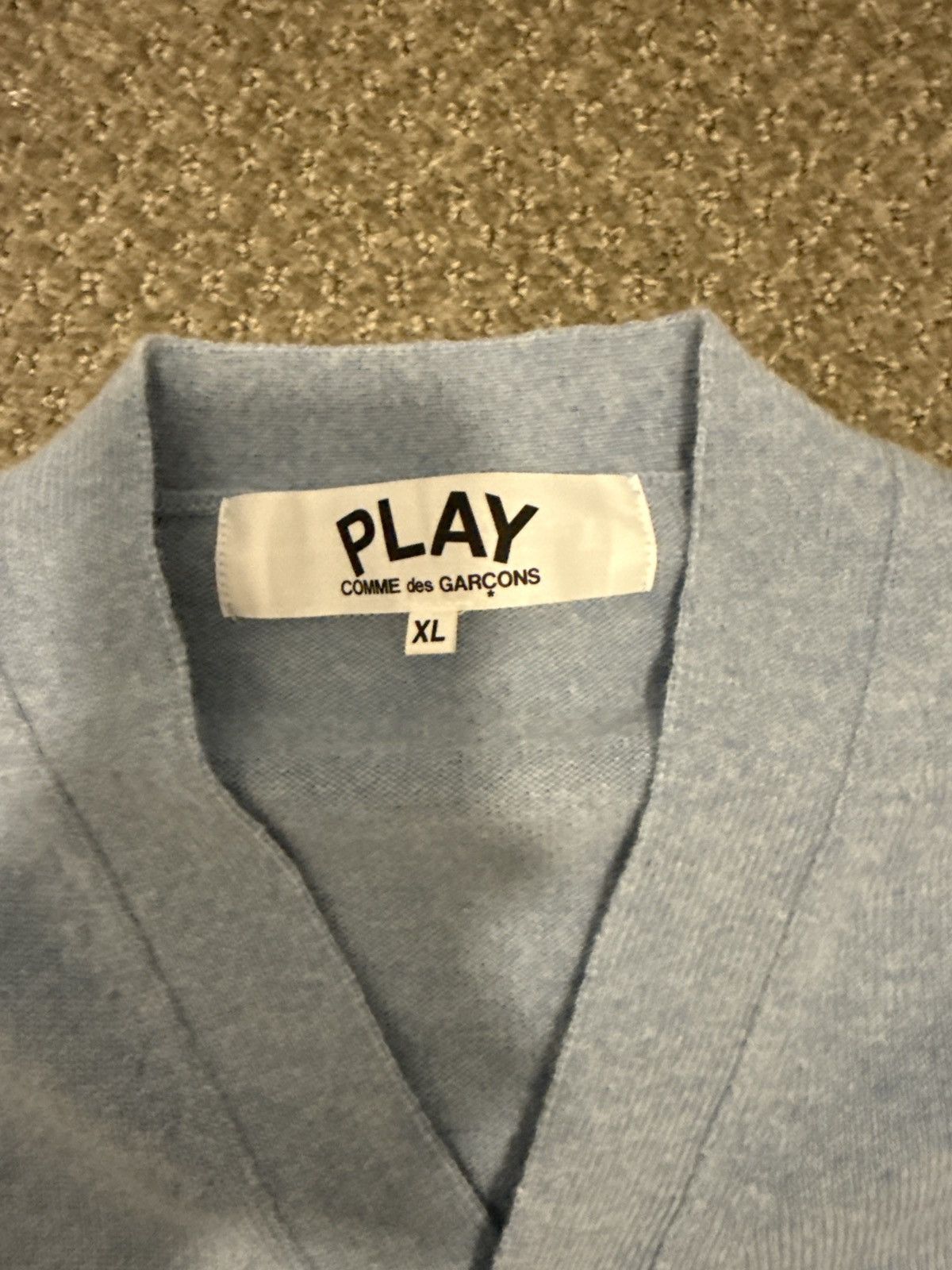 Comme des Garcons PLAY COMME DES GARÇONS PLAY CARDIGANS XL Size US XL / EU 56 / 4 - 3 Thumbnail