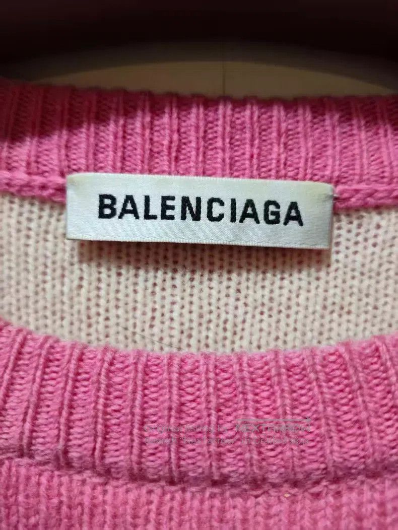 Balenciaga Balenciaga Pink barrage print sweater Size US XS / EU 42 / 0 - 3 Thumbnail