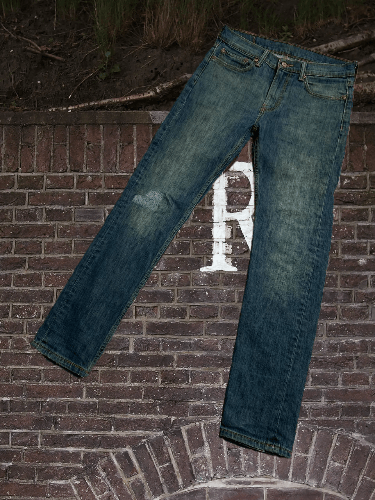 Levi's × Vintage Vintage Jeans Faded Distressed Japanese Y2K Straight Size US 31 - 1 Thumbnail