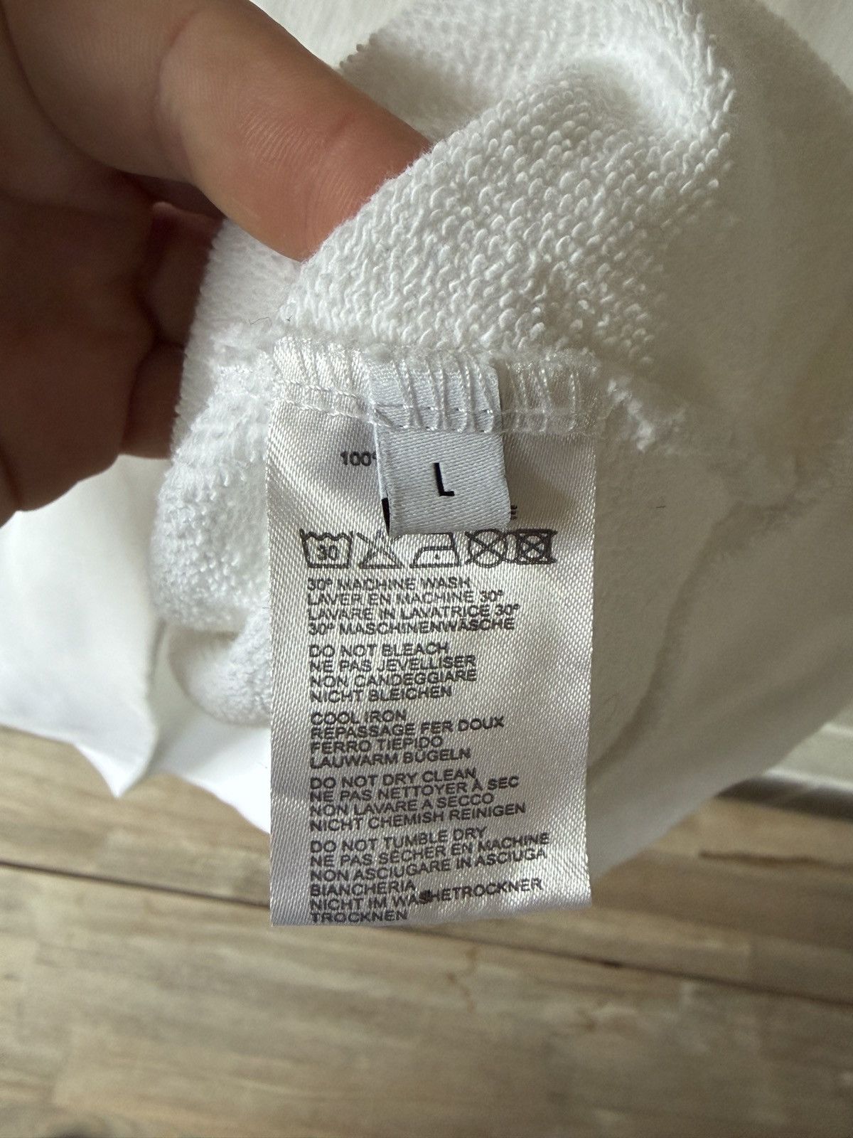 Bella Freud Bella Freud White Future Sweatshirt Size L / US 10 / IT 46 - 3 Thumbnail