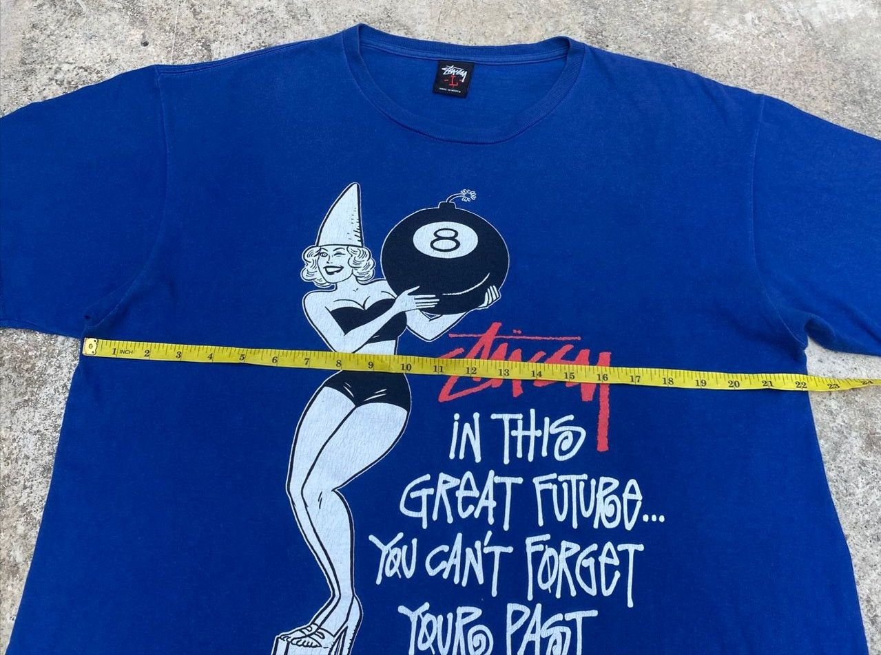 Stussy Vintage Gilbert Henandez For Stussy Eight Ball Tshirt Size US L / EU 52-54 / 3 - 3 Thumbnail