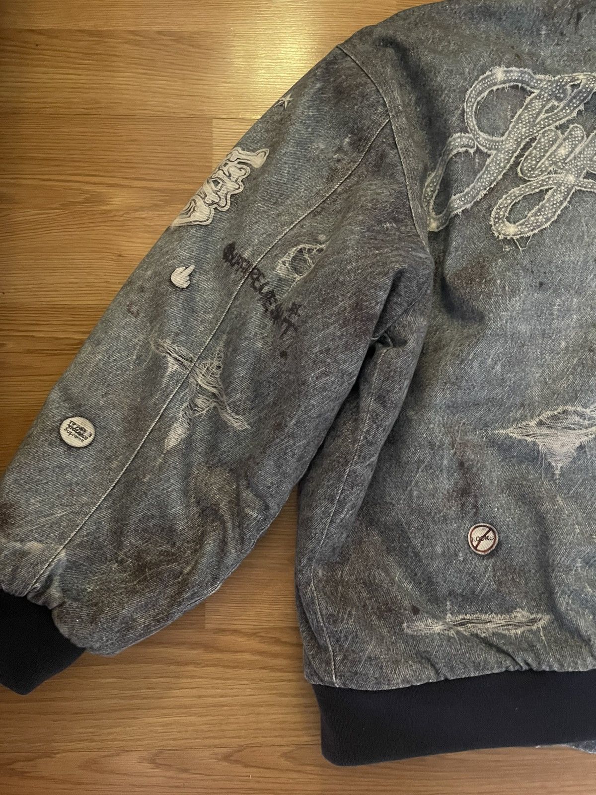 Supreme Supreme HJR Trompe L'oeil Hooded Work Jacket Size US XL / EU 56 / 4 - 9 Thumbnail
