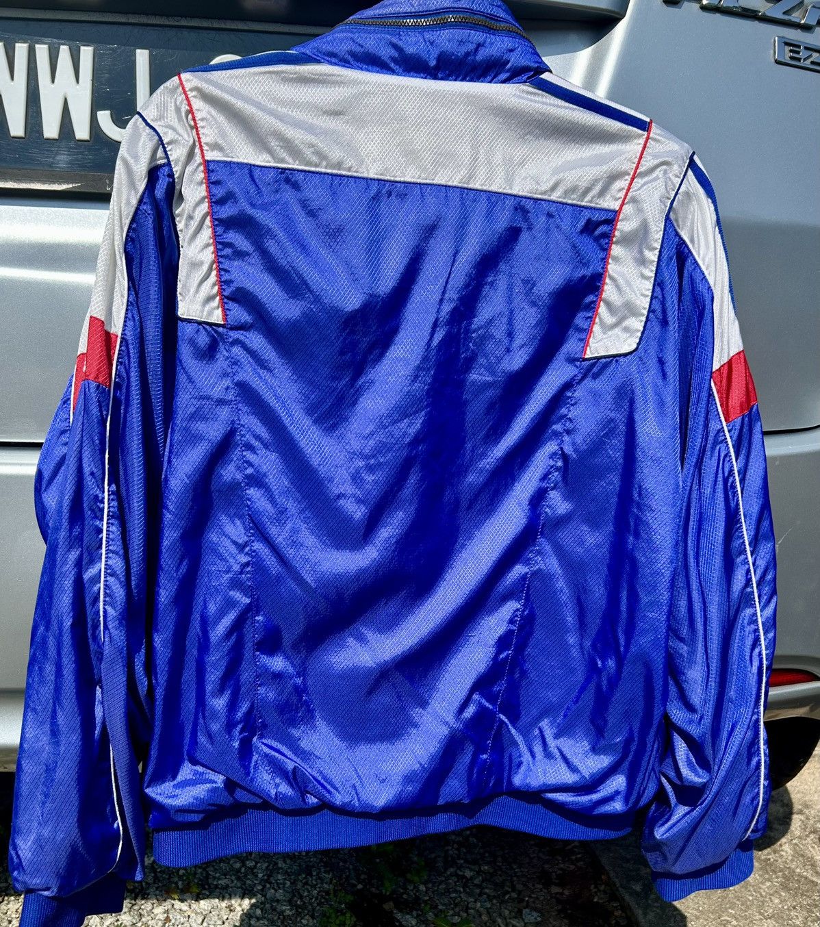 Vintage Vintage 90s Adidas Japan Descente Zipper Bomber Jacket Size US L / EU 52-54 / 3 - 2 Thumbnail