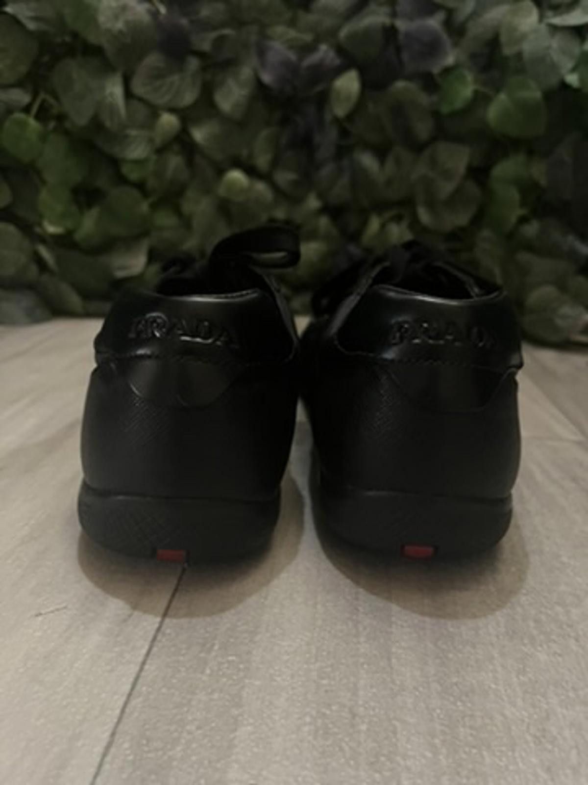 Prada Prada Nylon Low Shoes Men's Sneakers Sz 12 w/ COA Size US 12 / EU 45 - 4 Thumbnail