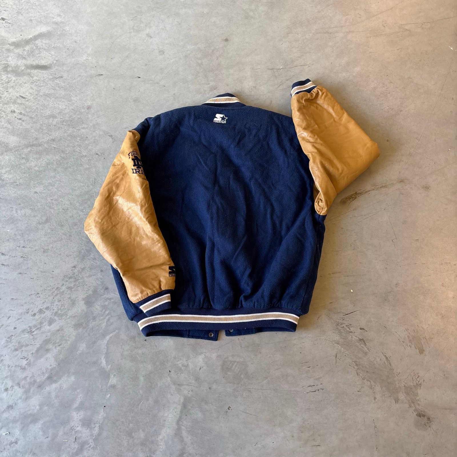 Starter vintage starter notre dame varsity bomber jacket Size US L / EU 52-54 / 3 - 5 Thumbnail