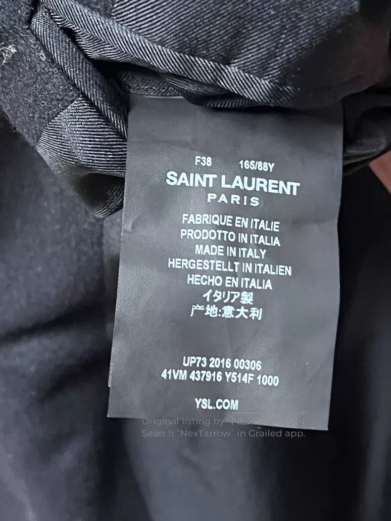 Saint Laurent Paris Saint Laurent Paris Red Gold Button Court Suit i Size XS / US 0-2 / IT 36-38 - 5 Thumbnail