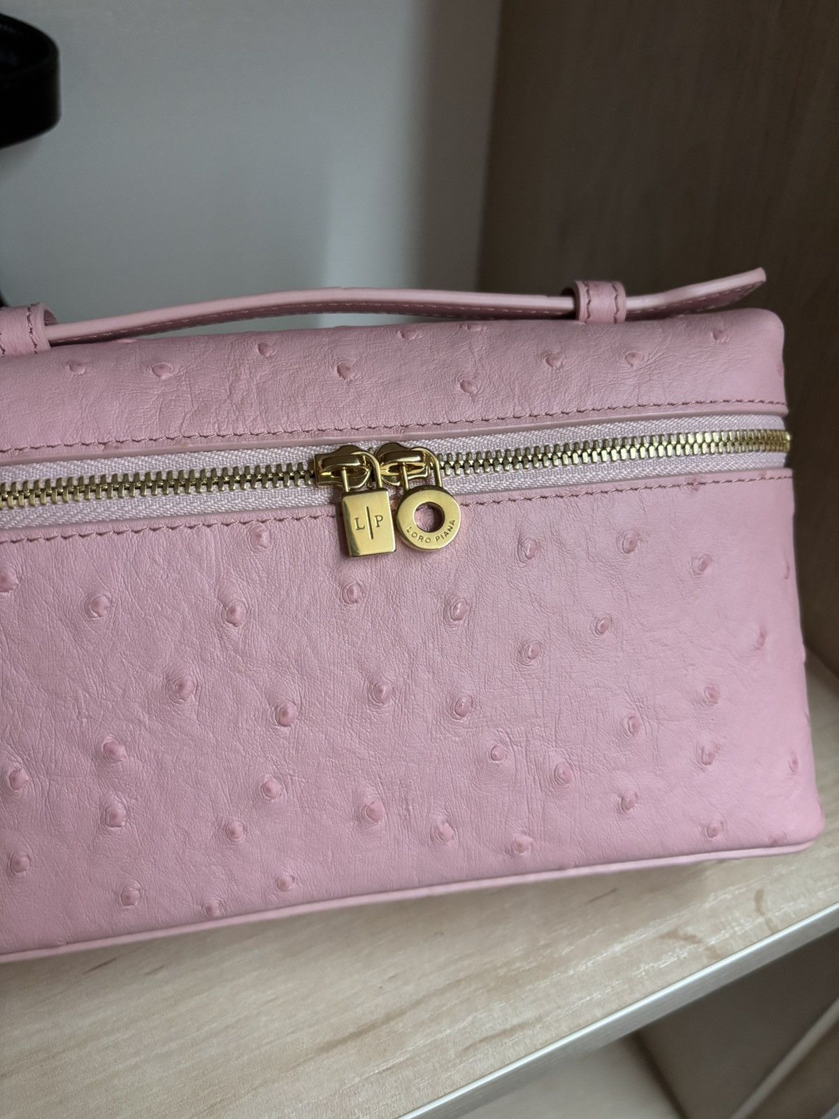 Loro Piana Loro Piana L19 ostrich leather bag Size ONE SIZE - 9 Thumbnail