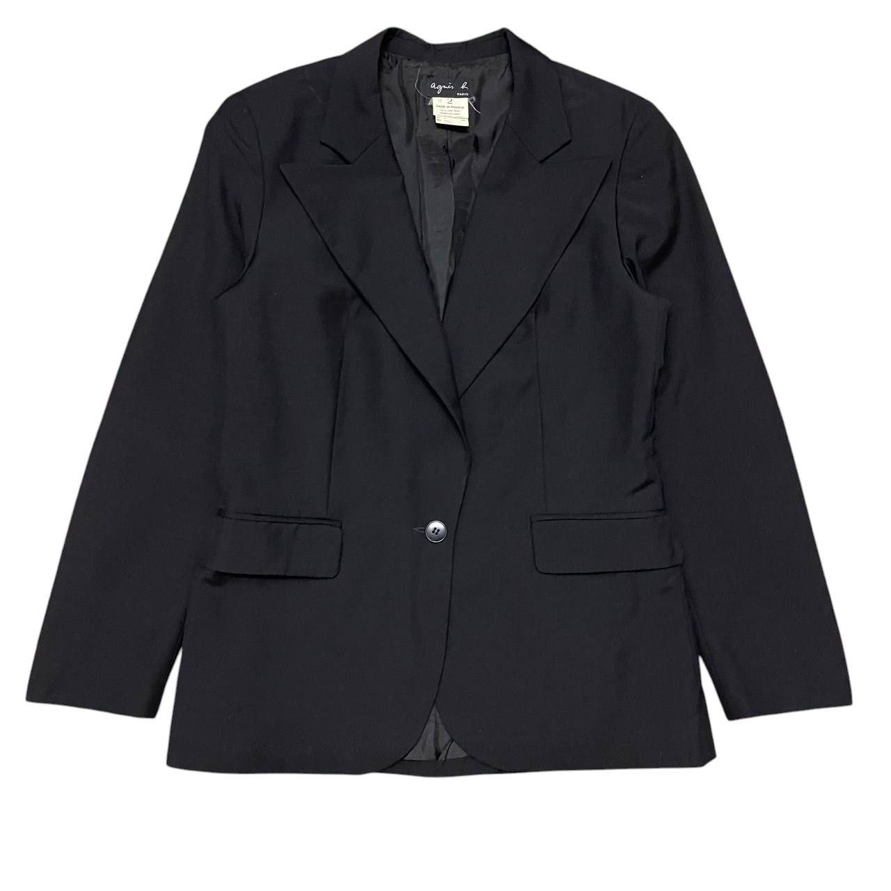 agnes b. Vintage Agnes B Laine Wool Blazer Size M / US 6-8 / IT 42-44 - 1 Thumbnail