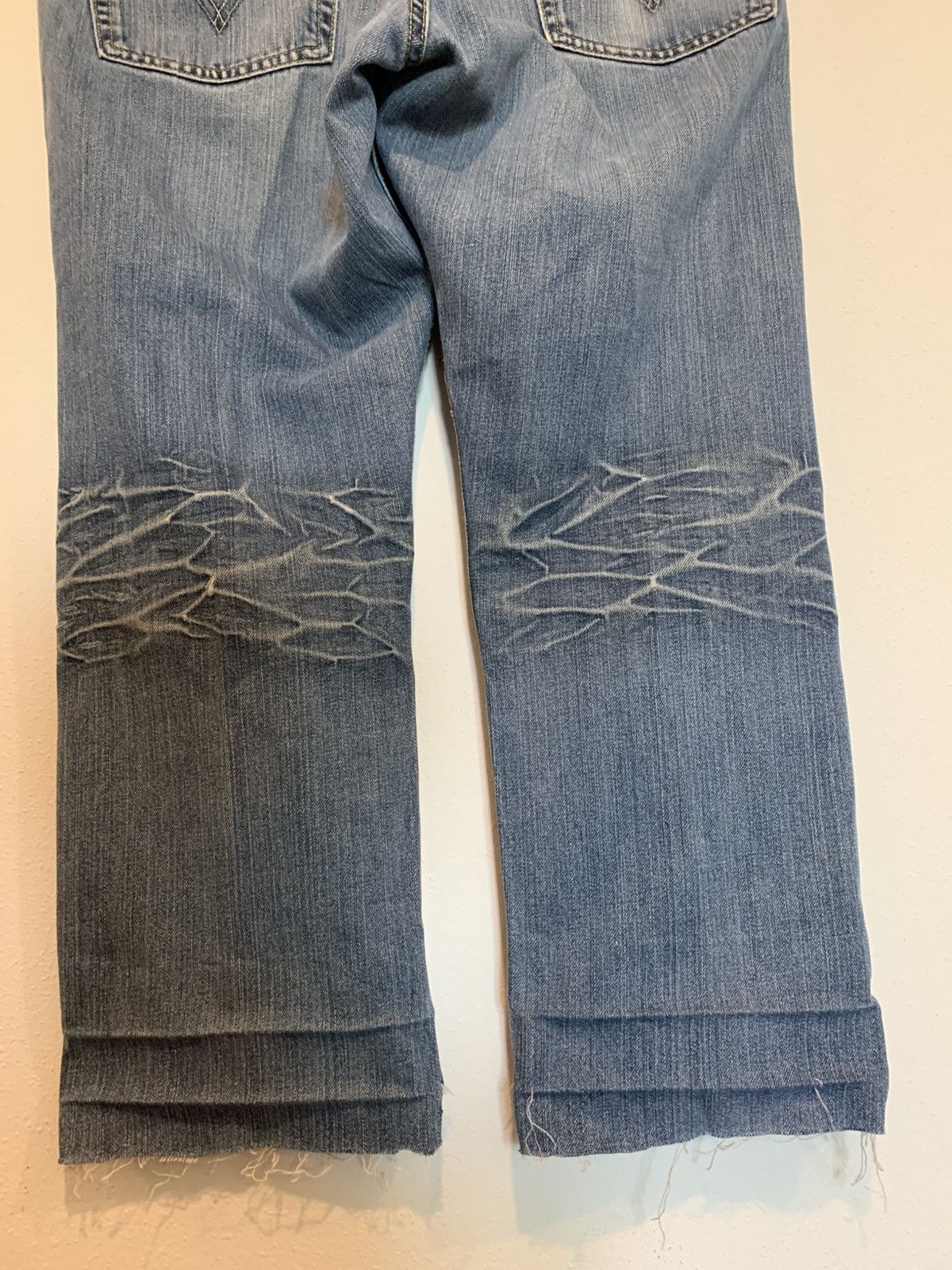 Levi's Vintage Clothing 90s repaired levis 501 Size US 38 / EU 54 - 10 Thumbnail