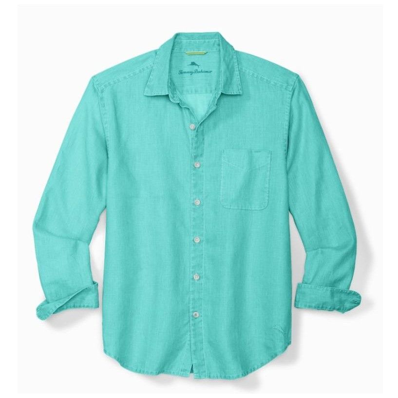 Tommy Bahama Tommy Bahama Paradise Breezer XL Linen long sleeve shirt but Size US XL / EU 56 / 4 - 11 Thumbnail