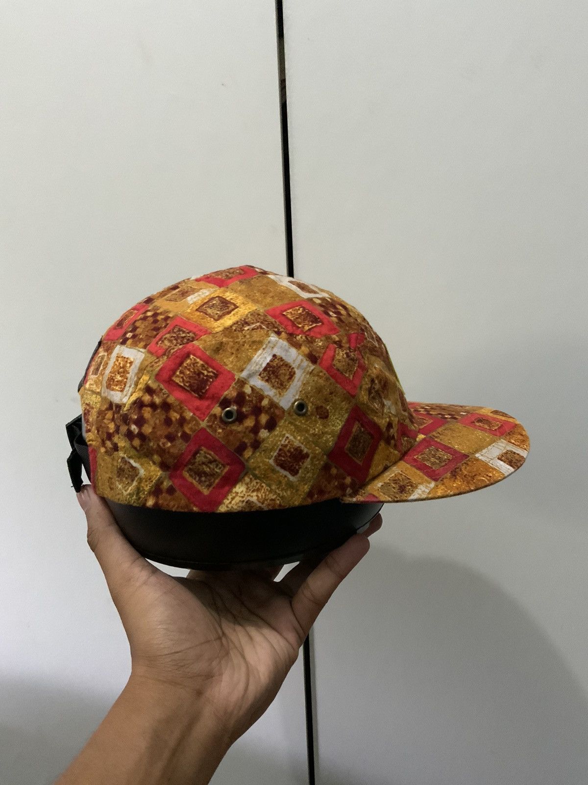 Japanese Brand Chari & Co Authentic Garment Batik 5 Panel Hat Size ONE SIZE - 4 Thumbnail