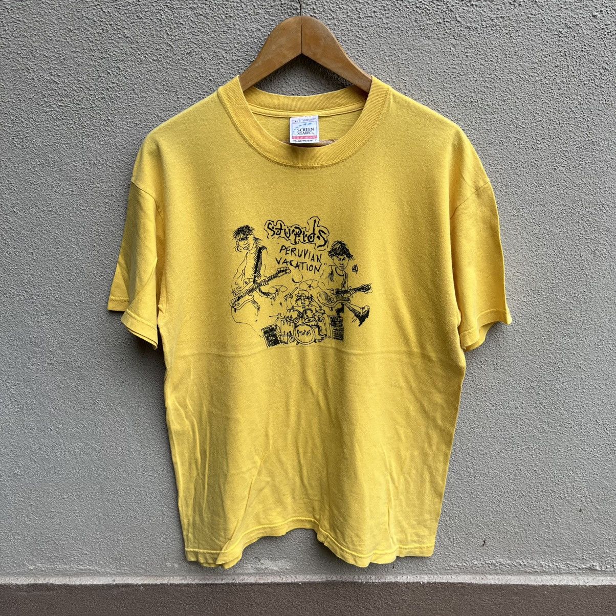 Band Tees Vintage 90s THE STUPIDS band hardcore punk skate Size US M / EU 48-50 / 2 - 1 Thumbnail