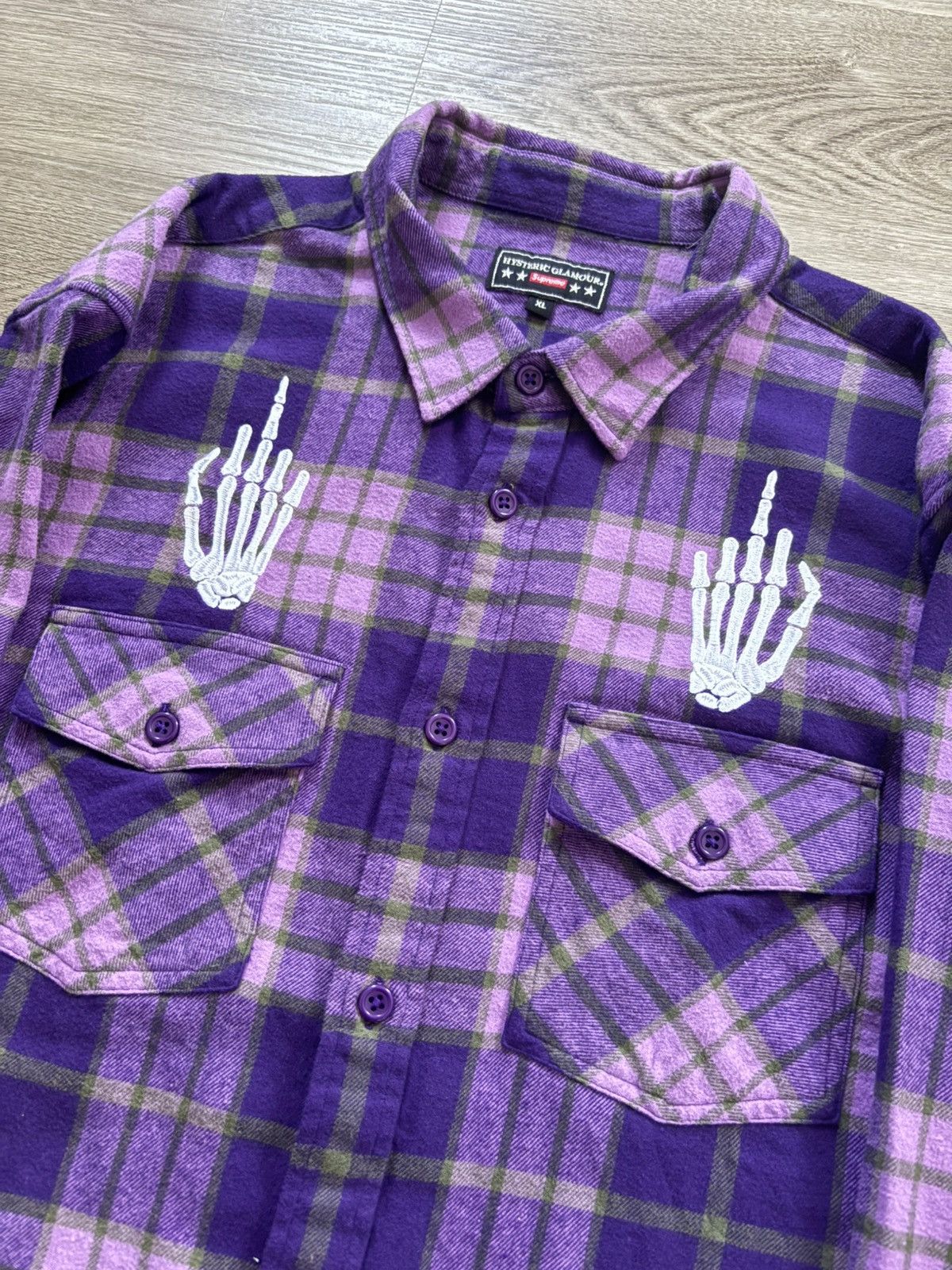 Hysteric Glamour × Supreme Hysteric Glamour X Supreme Flannel