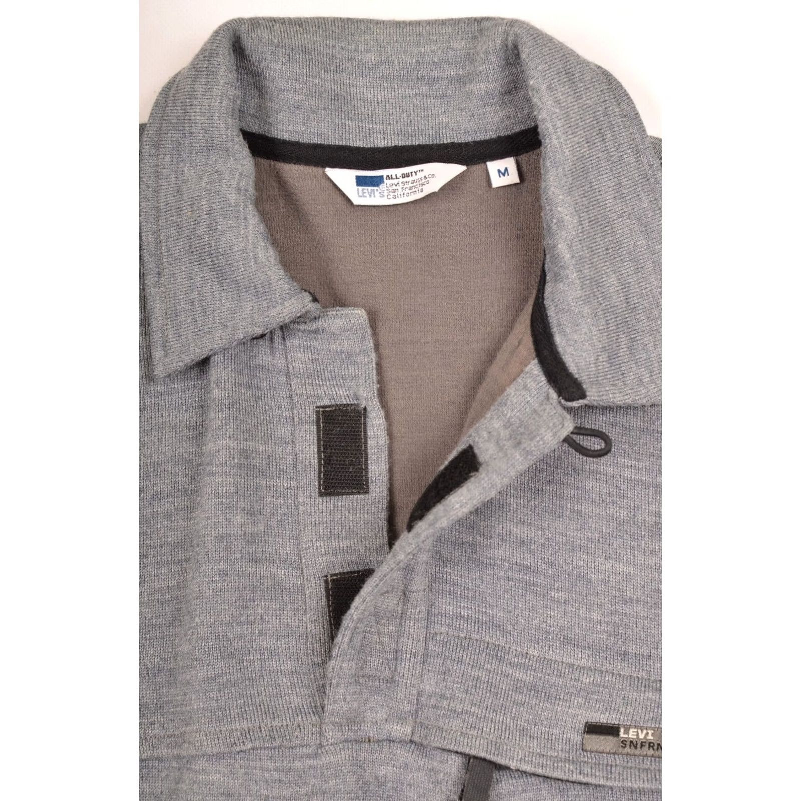 Levi's VINTAGE Levi's All-Duty Vintage Cotton Wool Blend Sweatshirt M Gray Mens Size US M / EU 48-50 / 2 - 4 Thumbnail