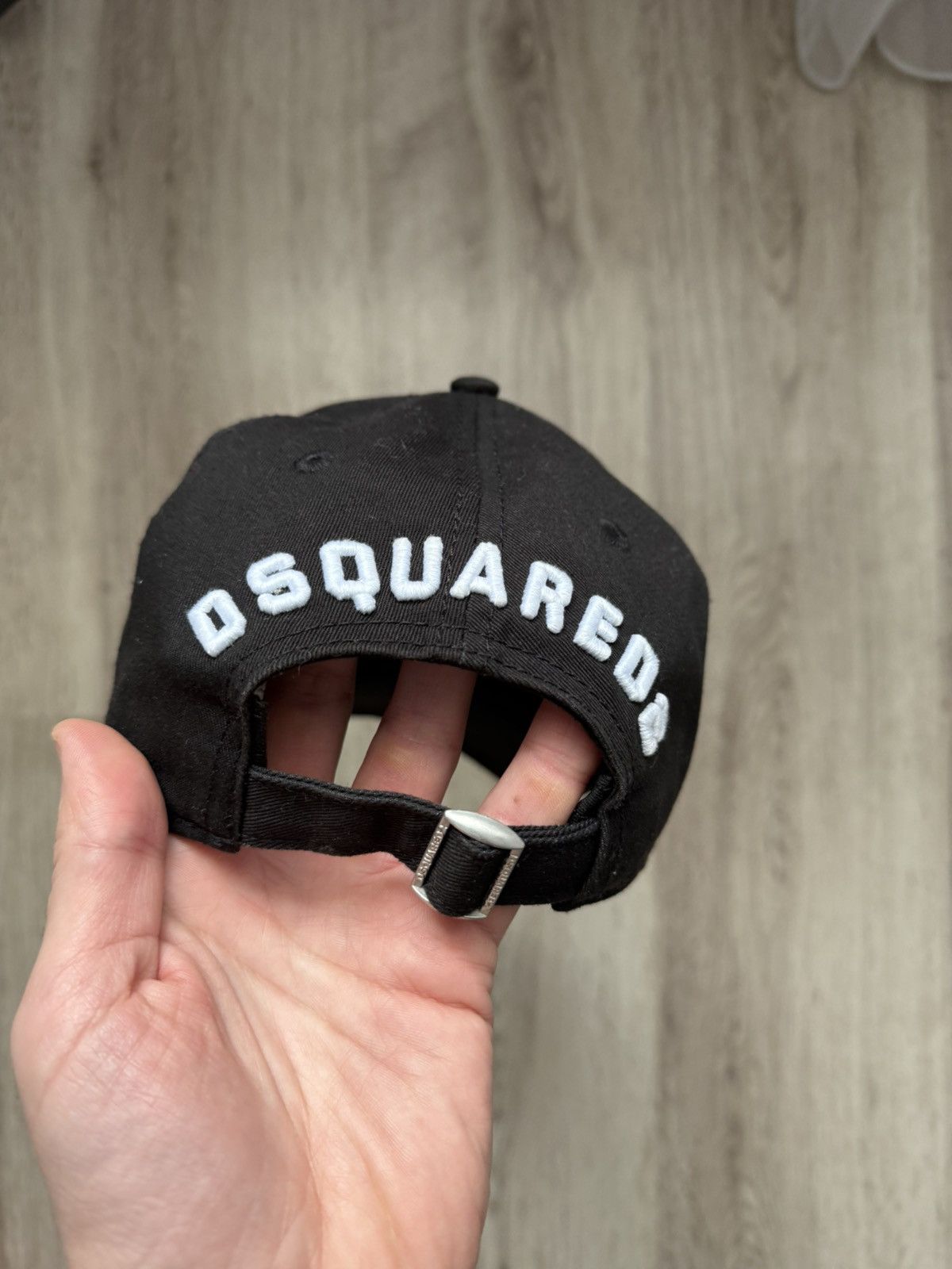 Dsquared2 DSQUARED2 ICON Logo Black Baseball Cap Adjustable Size ONE SIZE - 3 Thumbnail