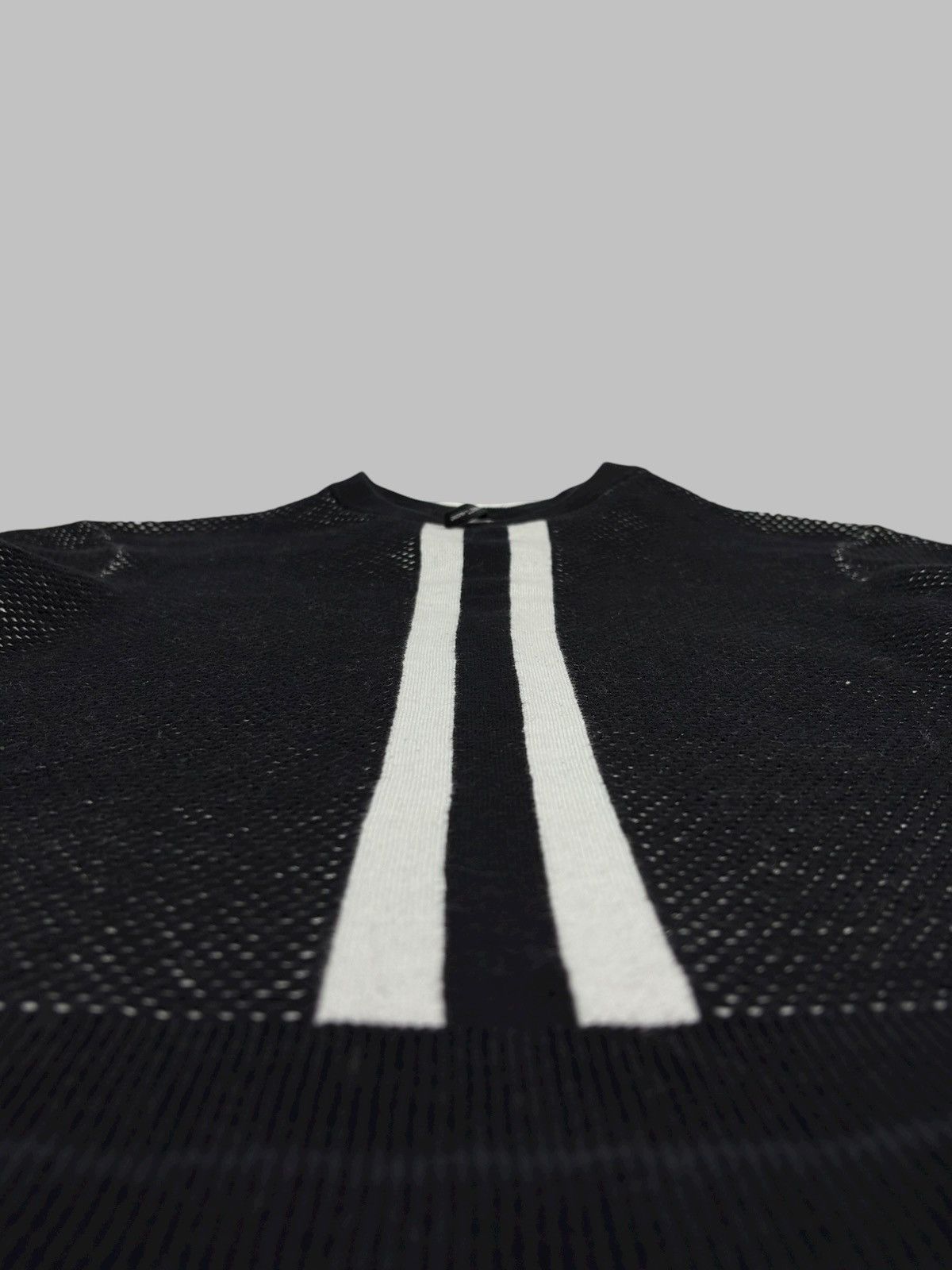 Black Barrett Black Barrett by Neil Barrett Pattern Netting Design Sweater Size US S / EU 44-46 / 1 - 17 Thumbnail