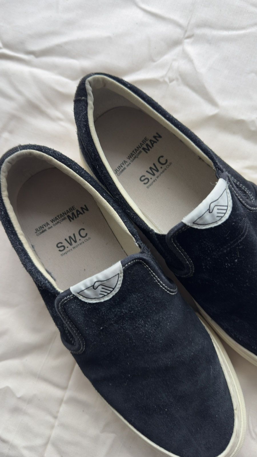 Junya Watanabe S.W.C x Junya Watanabe CDG MAN - SLIP ON SNEAKERS Size US 8 / EU 41 - 2 Thumbnail