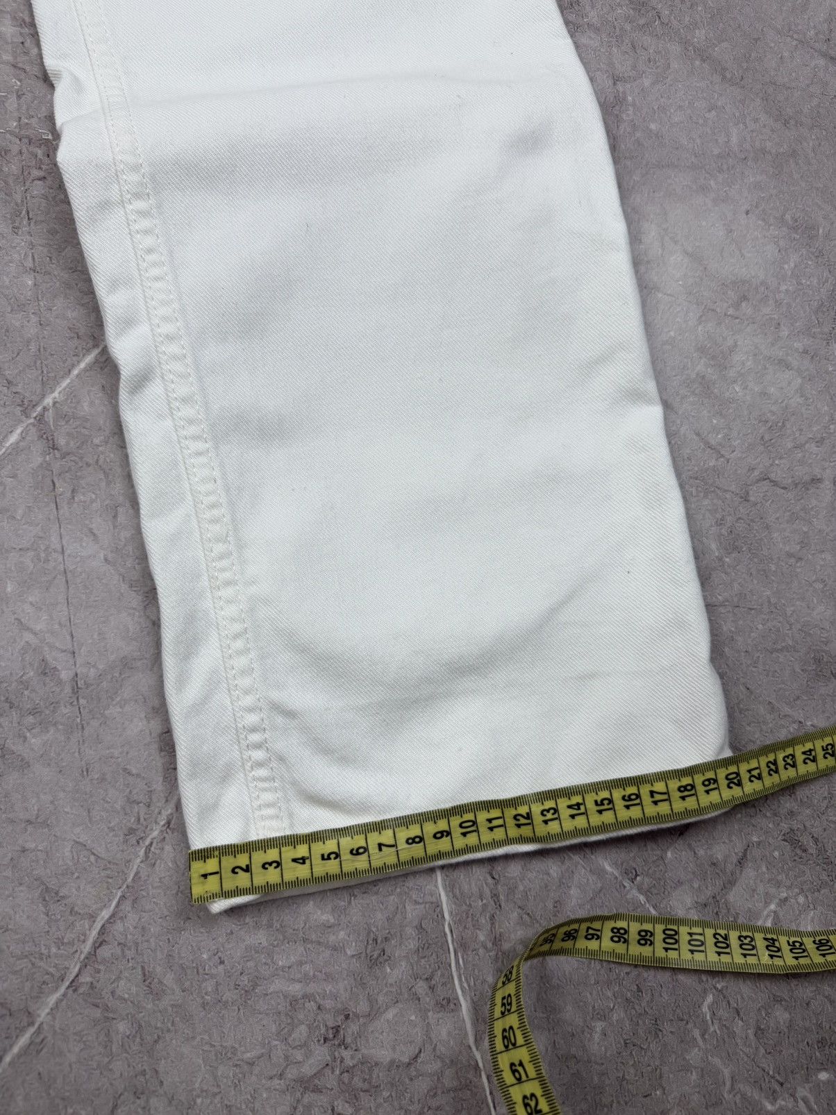 Dolce & Gabbana Dolce & Gabbana White Jeans Cinch Back Size US 34 / EU 50 - 24 Thumbnail