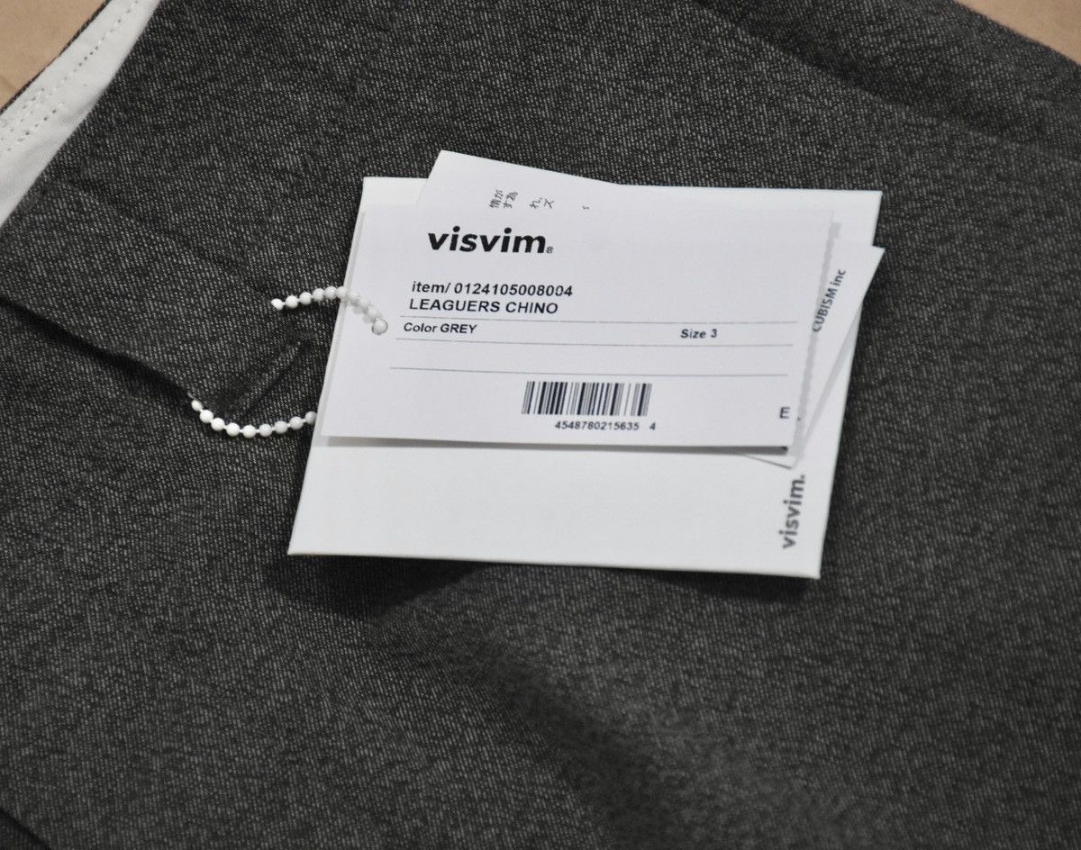 Visvim Visvim 24ss Leaguers Chino Pants size3 Grey Size US 34 / EU 50 - 11 Thumbnail