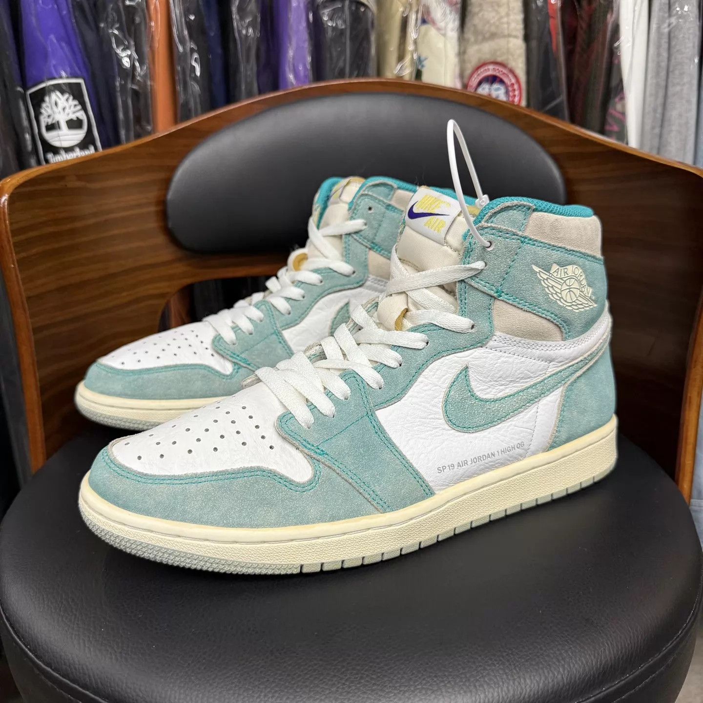 Nike Air Jordan 1 All-Star Tiffany Blue 45 10x Worn OG Box Size US 12 / EU 45 - 1 Thumbnail