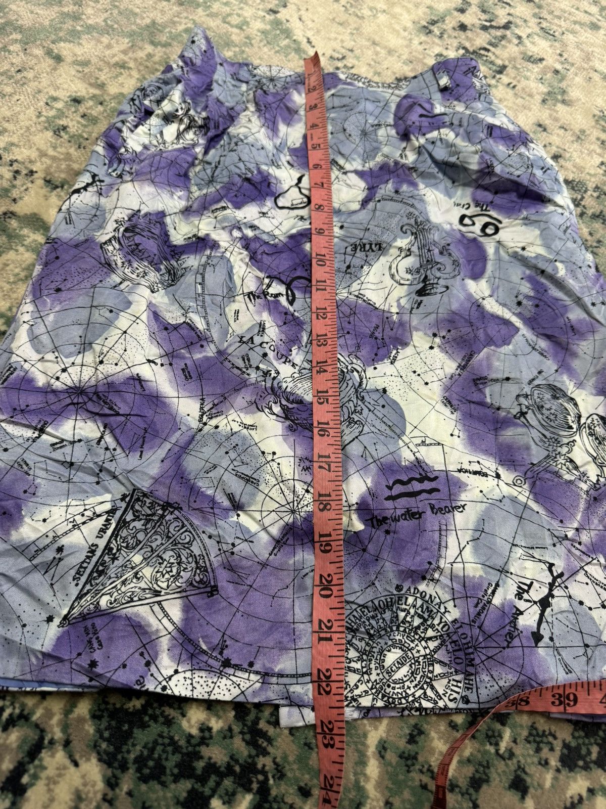 Christian Dior Monsieur × Dior × Vintage VINTAGE CHRISTIAN DIOR SPORTS OUTER SPACE MOTIVE SKIRT Size 26" / US 2 / IT 38 - 3 Thumbnail