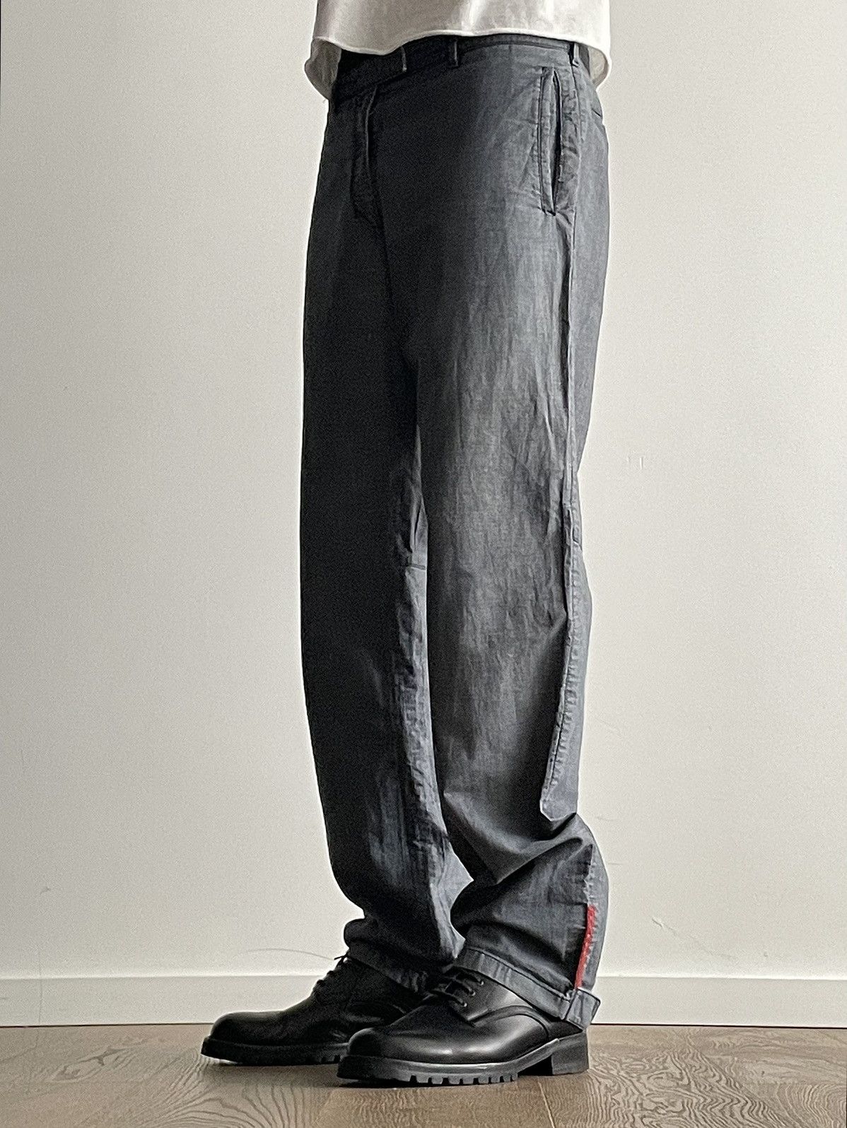 Prada Prada Early 2000’s Velcro Pants Size US 32 / EU 48 - 1 Thumbnail