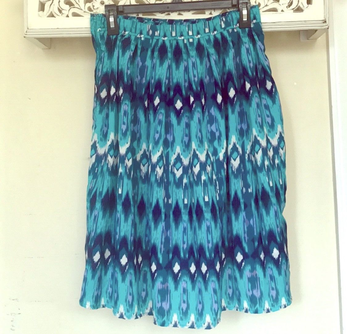 H&M H&M ASYMMETRICAL HIGH LOW MINI MIDI SKIRT SIZE 6 Size 28" / US 6 / IT 42 - 3 Thumbnail