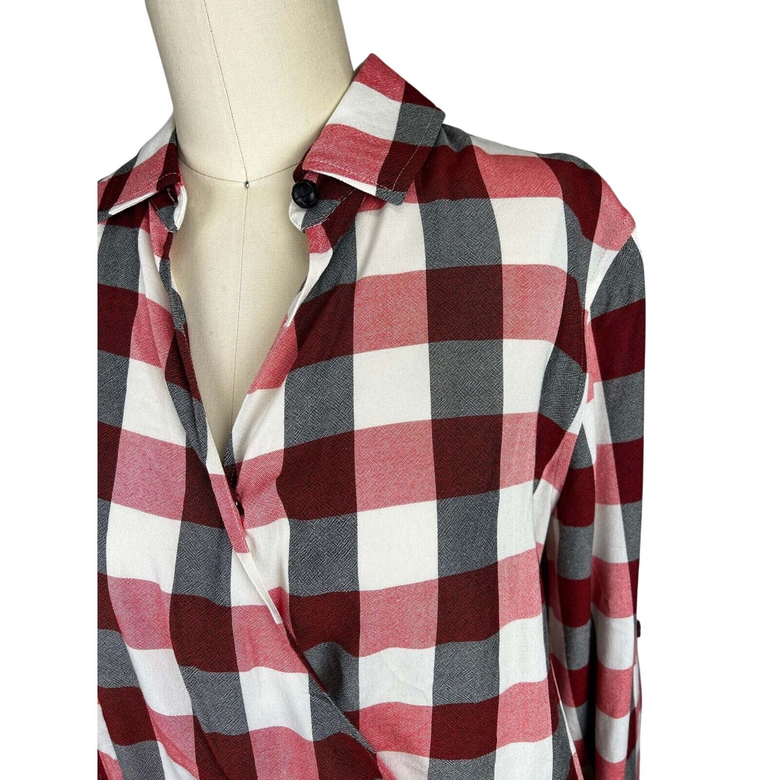 Rag & Bone Rag & Bone Check plaid blouse sz XS Size XS / US 0-2 / IT 36-38 - 2 Thumbnail