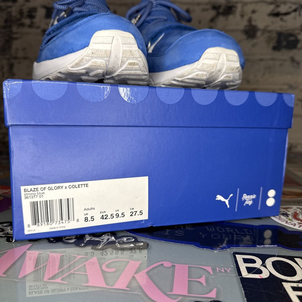 Colette × Puma × Ronnie Fieg Puma Blaze of Glory Ronnie Fieg Colette Strong Blue Sz 9.5 Size US 9.5 / EU 42-43 - 7 Thumbnail