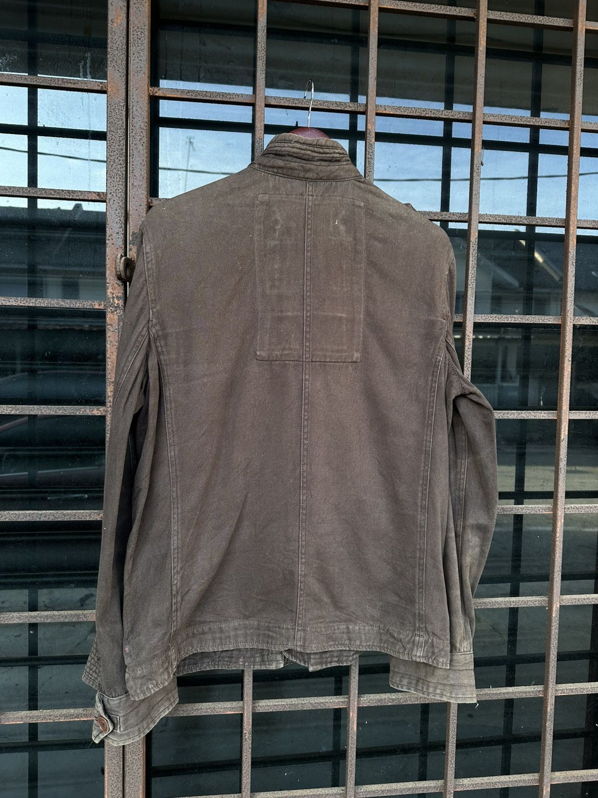 Vintage THRASHED Faded Abercrombie Brown Utility Jacket Size US M / EU 48-50 / 2 - 8 Thumbnail