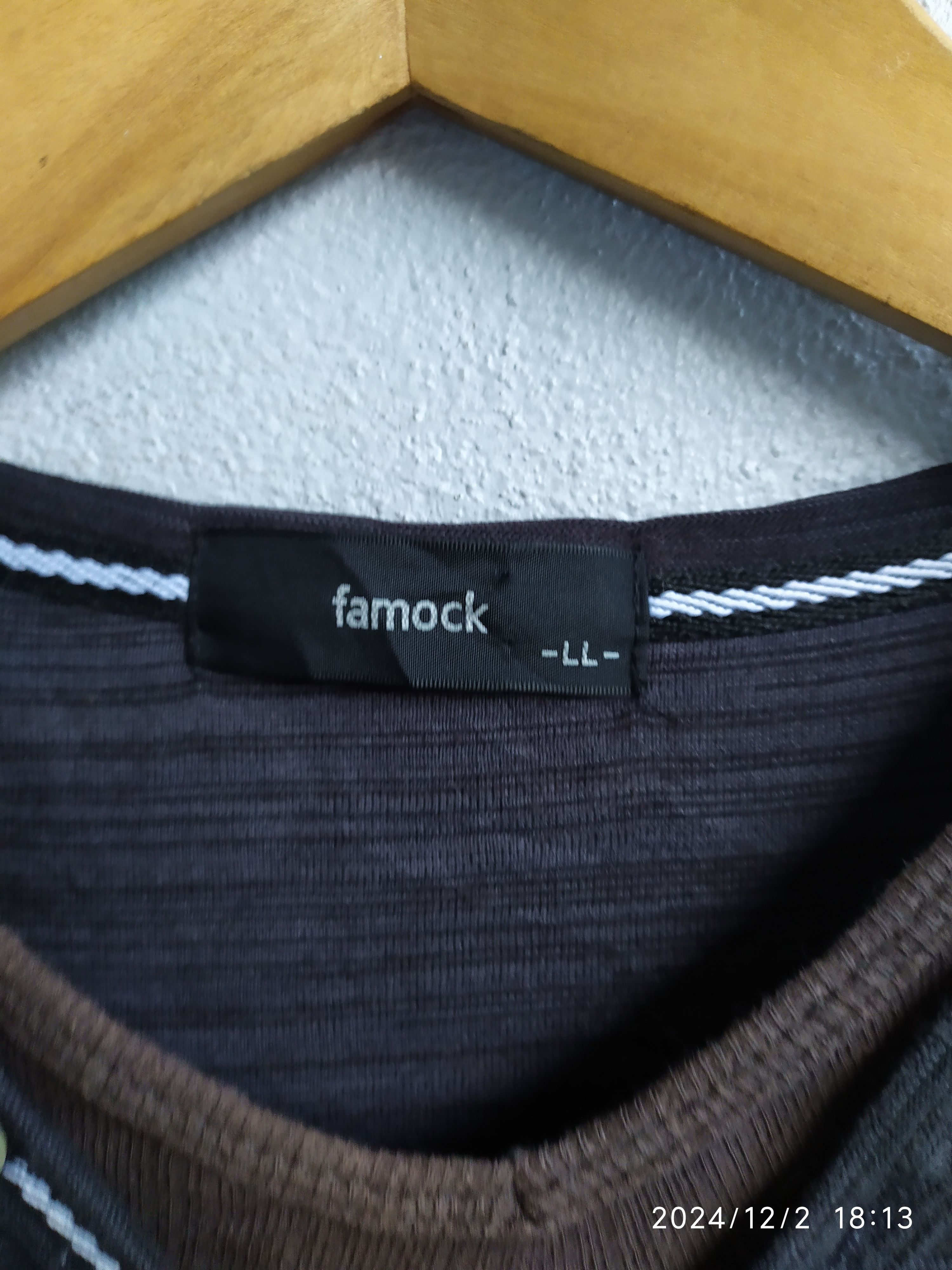 If Six Was Nine × Japanese Brand × Le Grande Bleu (L.G.B.) Famock Double Layer LongSleeve LGB Style Size US L / EU 52-54 / 3 - 4 Thumbnail