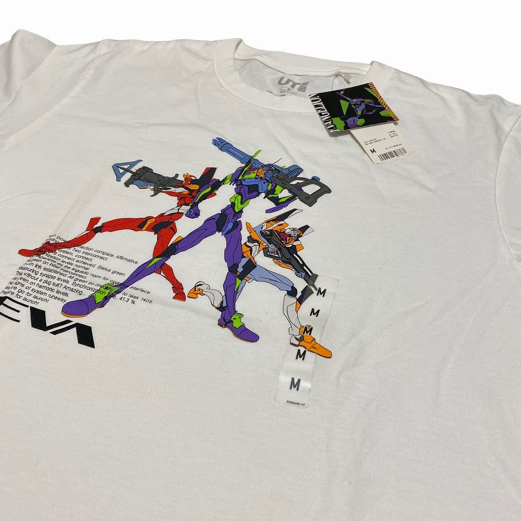 Anime × Japanese Brand Vintage Evangelion × UNIQLO Tee Size US M / EU 48-50 / 2 - 2 Thumbnail