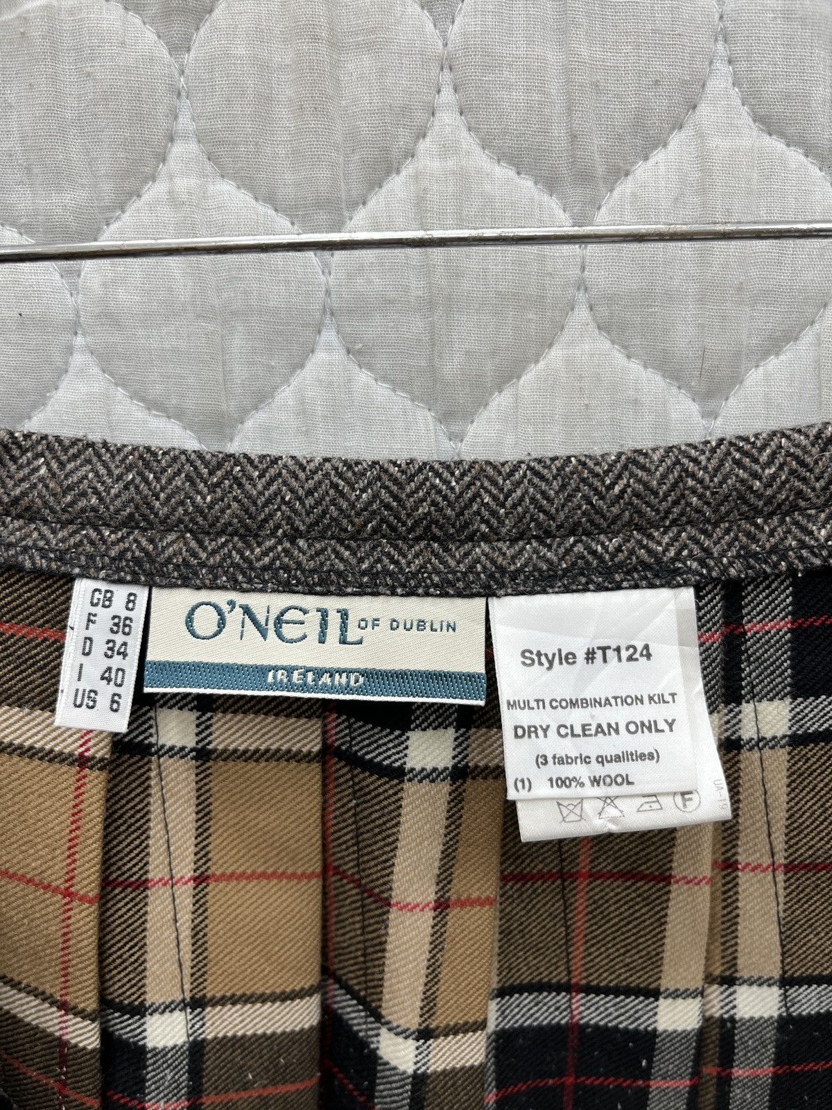 Other 🔥🔥🔥STEALS ONEIL OF DUBLIN MULTI COMBINATION KILT SKIRTS Size 27" / US 4 / IT 40 - 6 Thumbnail