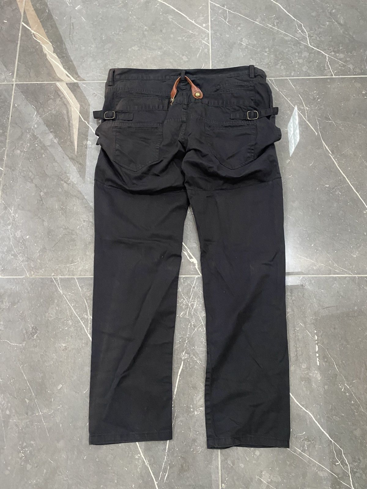 If Six Was Nine × Japanese Brand × Le Grande Bleu (L.G.B.) 💸BINDINGOFFER💸Resir doublewaist vkei ifsixwasnine kmrii Size US 36 / EU 52 - 5 Thumbnail